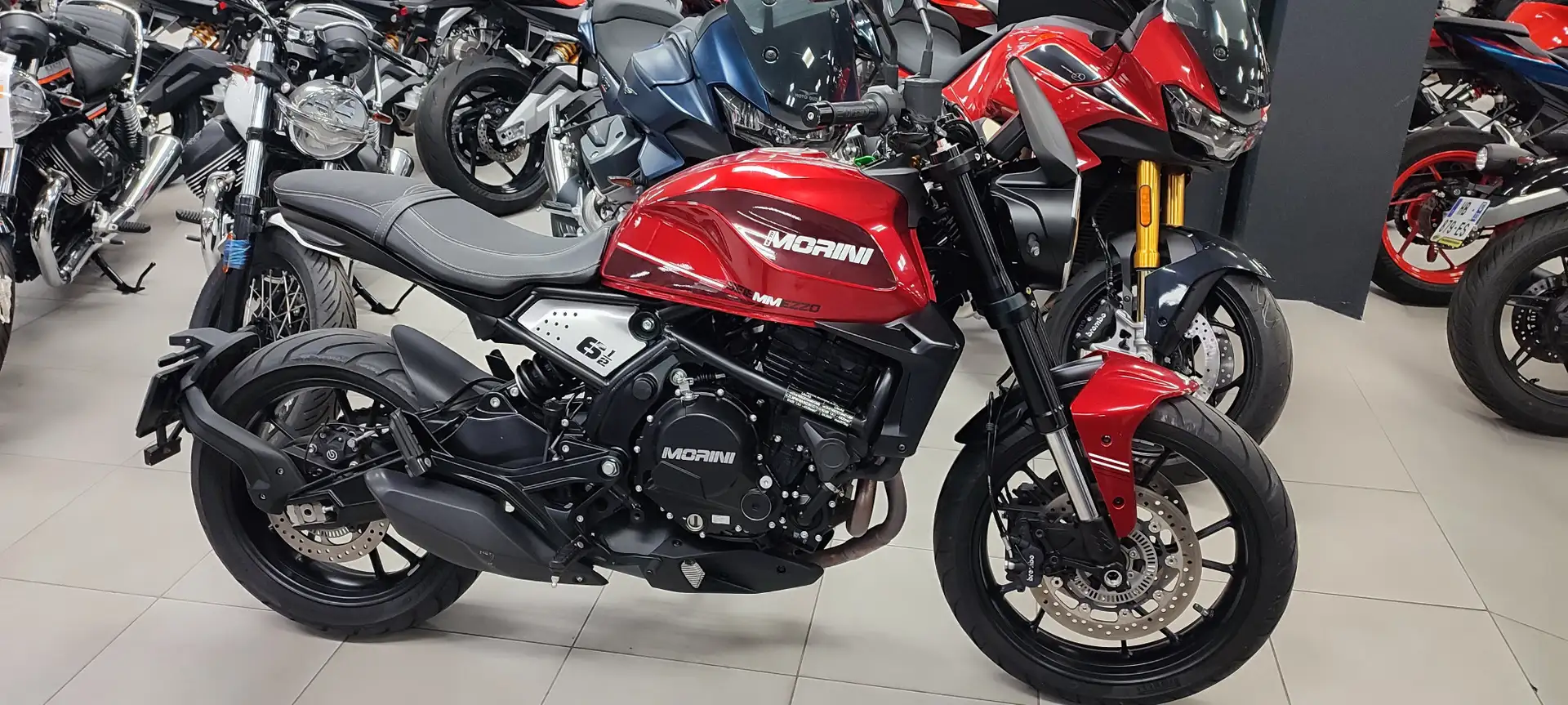 Moto Morini Seiemmezzo Rot - 2