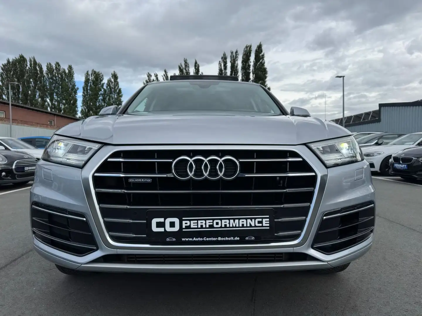 Audi Q5 50 TDI *QUATTRO*DESIGN*MATRIX*RFK*LEDER*2HAND Silber - 2