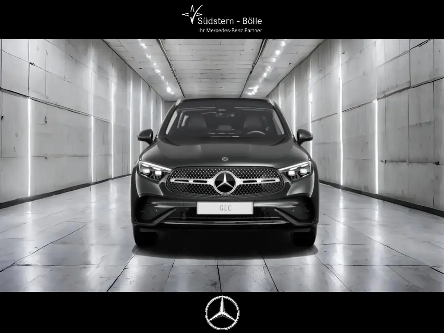 Mercedes-Benz GLC 300 d 4M +AMG+SHZ+MEMORY+NAVI+AMBIENTE+AHK Gris - 2
