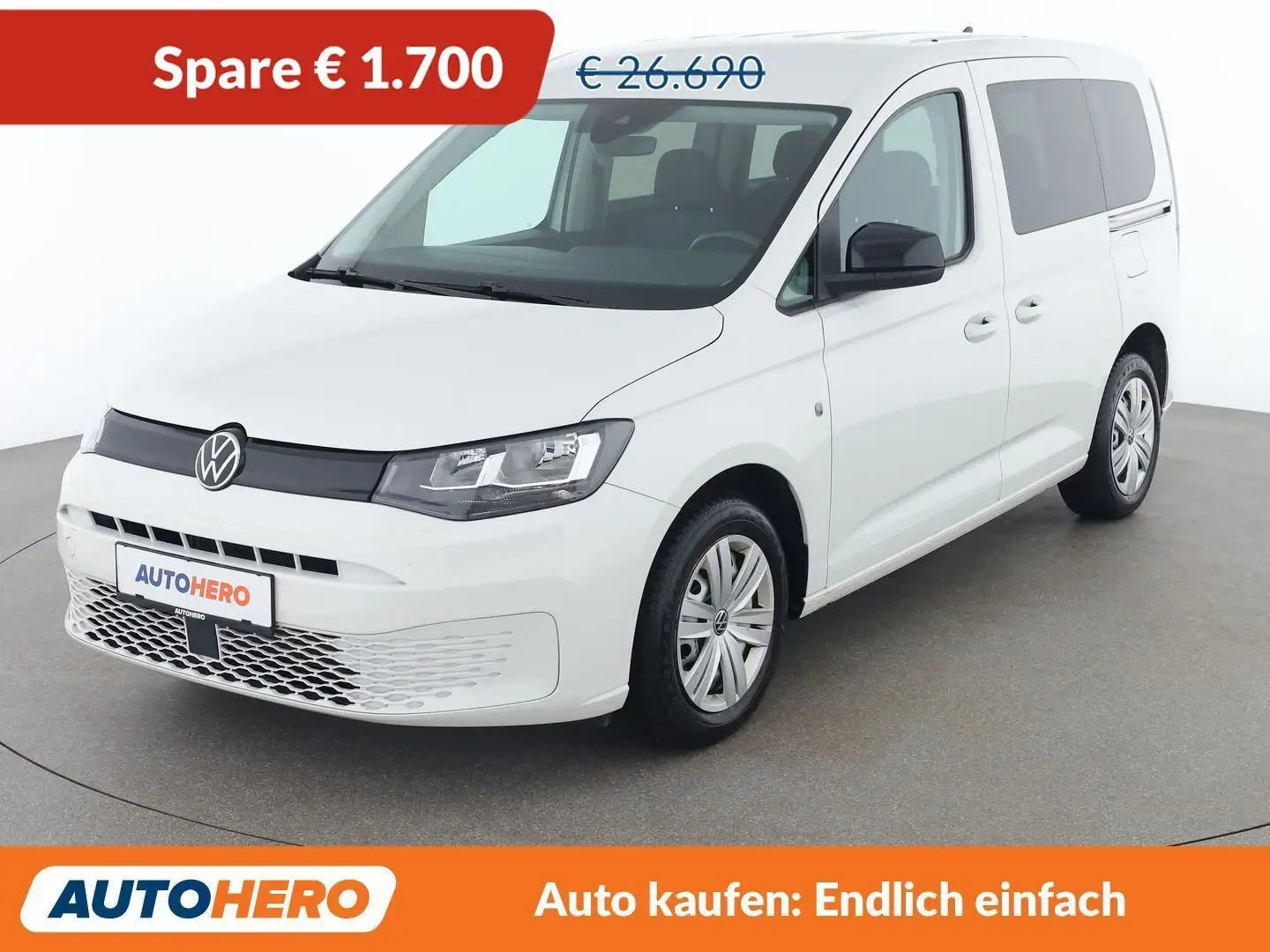 Volkswagen Caddy 1.5 TSI Weiß - 1