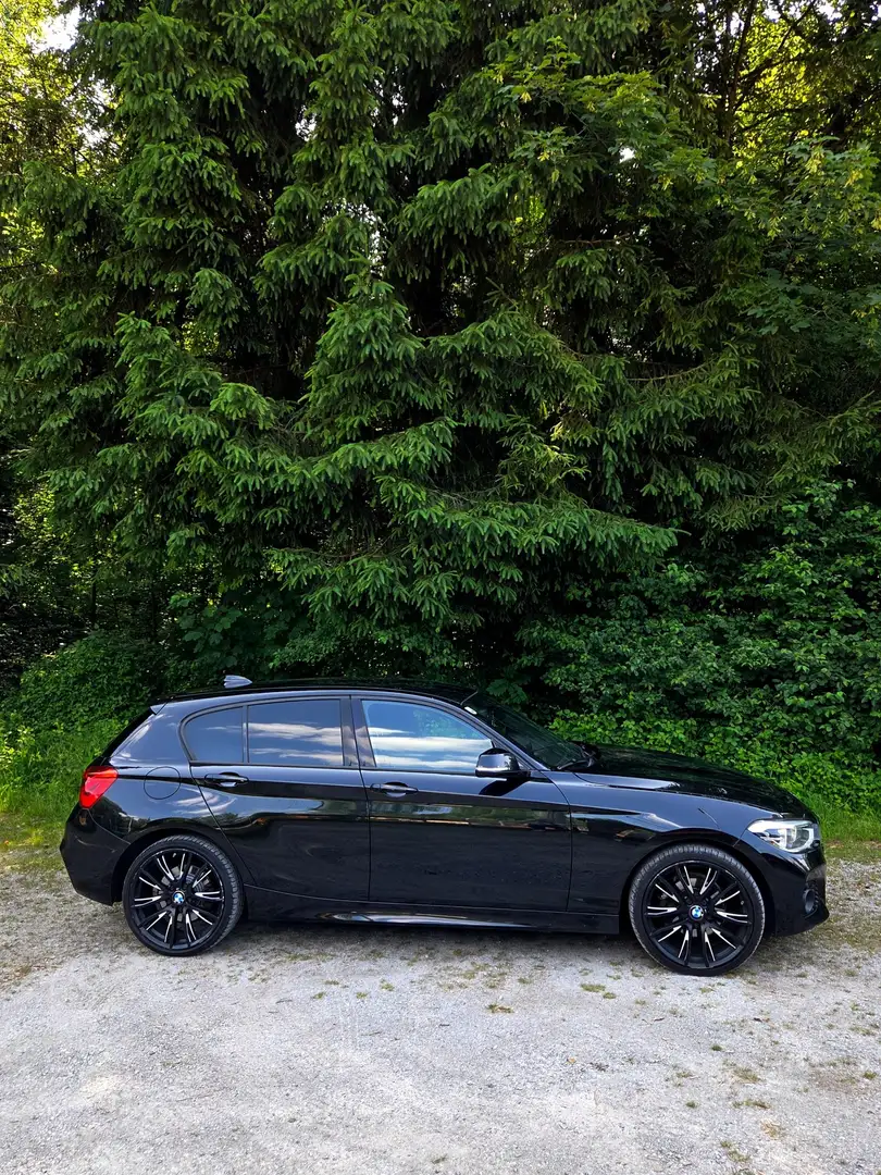 BMW 120 120d xDrive M Sport Aut. Schwarz - 2