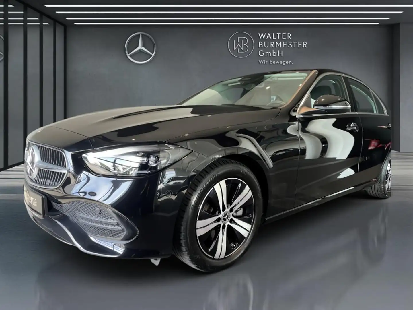 Mercedes-Benz C 200 +Avantgarde+KAMERA+Ambiente+SHZ+AUT+PDC Zwart - 2