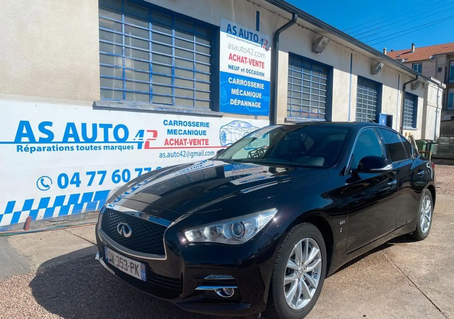 Infiniti Q50 2.2d 170ch premium executive bva Negro - 1