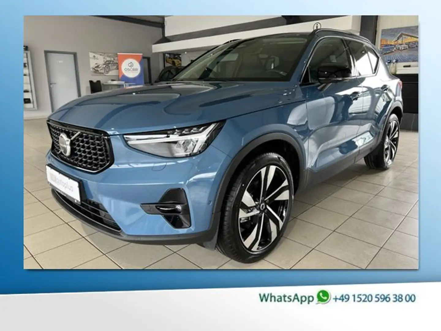 Volvo XC40 B4 Plus Dark ACC BLIS Pano Leder 360° LED Modrá - 1