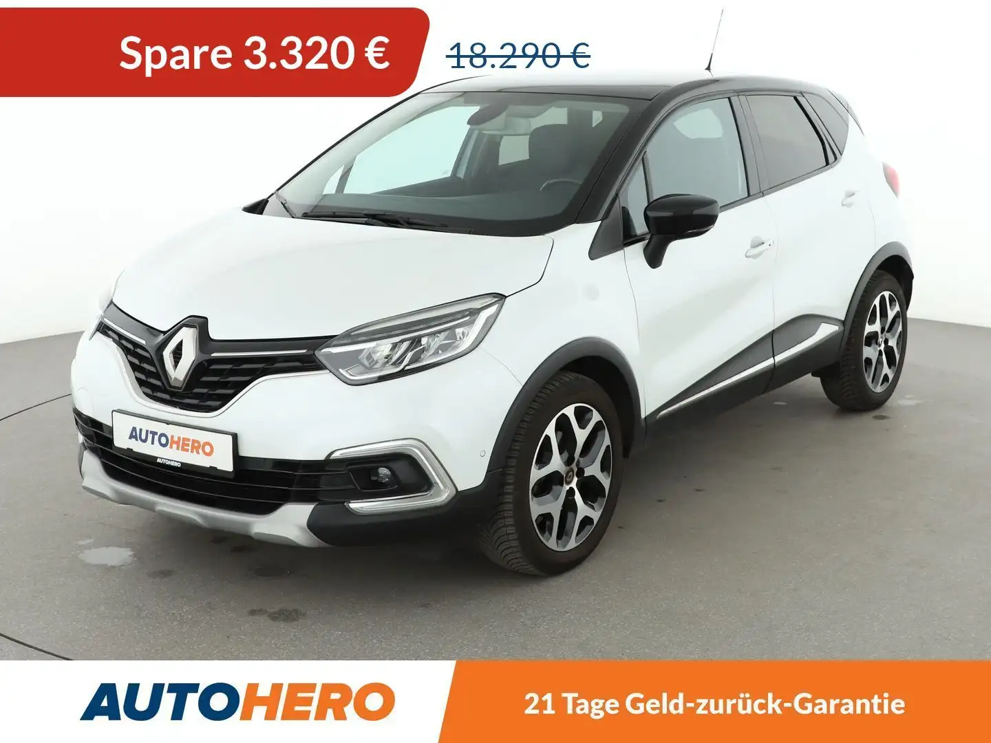 Renault Captur 1.3 TCe Collection Aut.*NAVI*CAM*SHZ*TEMPO*ALU* White - 1