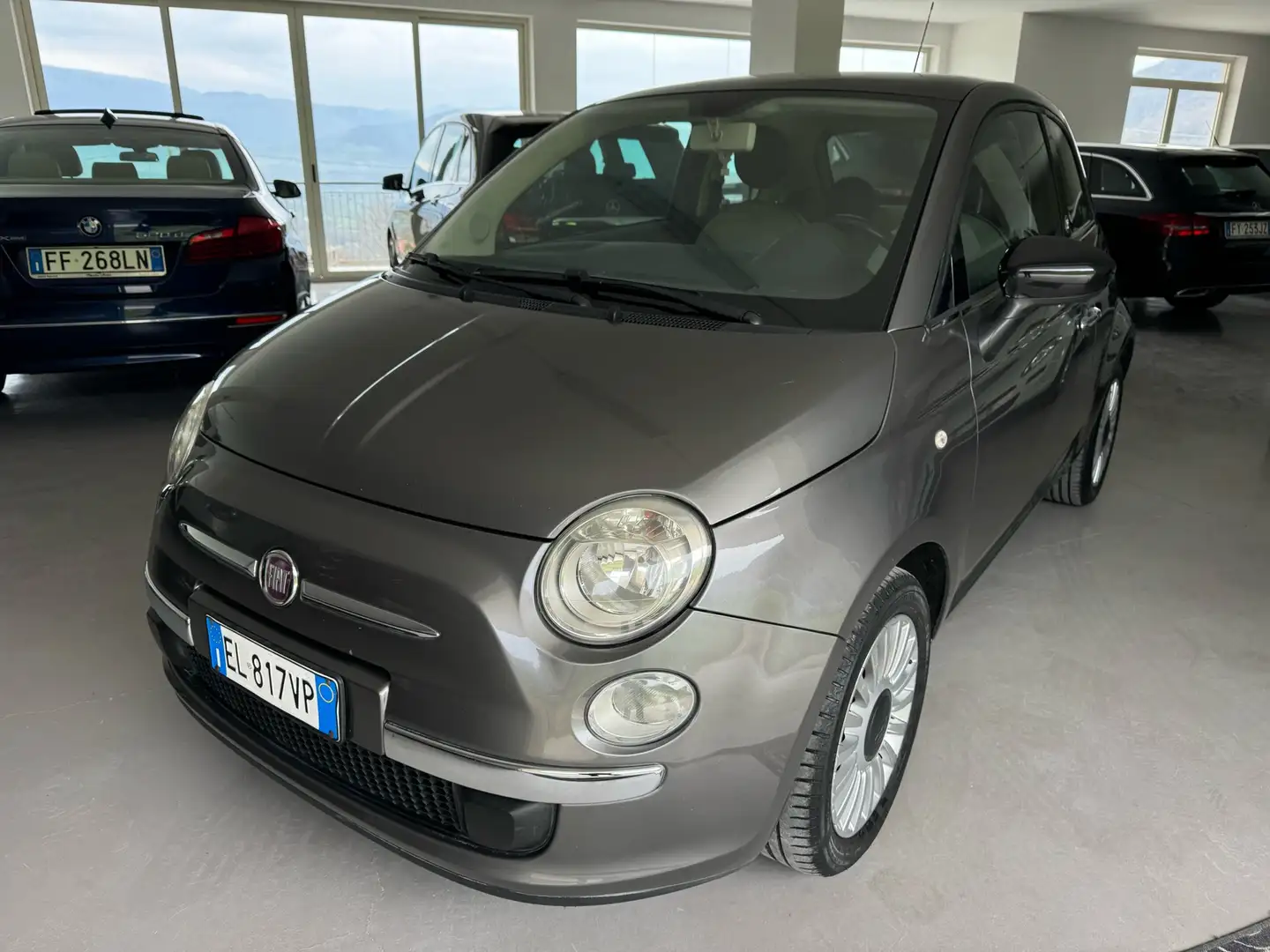 Fiat 500 1.2 Lounge 69cv Grigio - 1