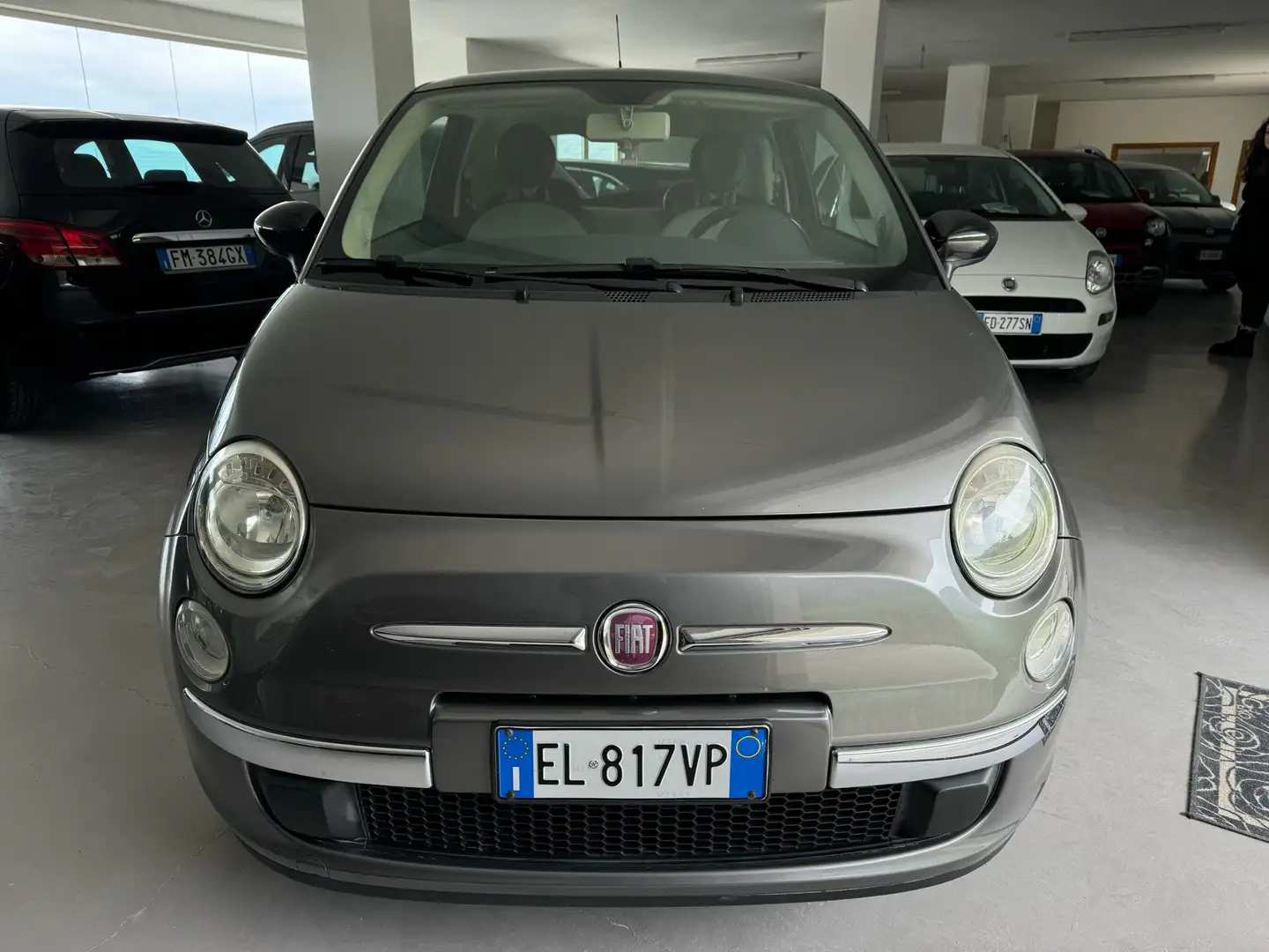 Fiat 500 1.2 Lounge 69cv Grigio - 2