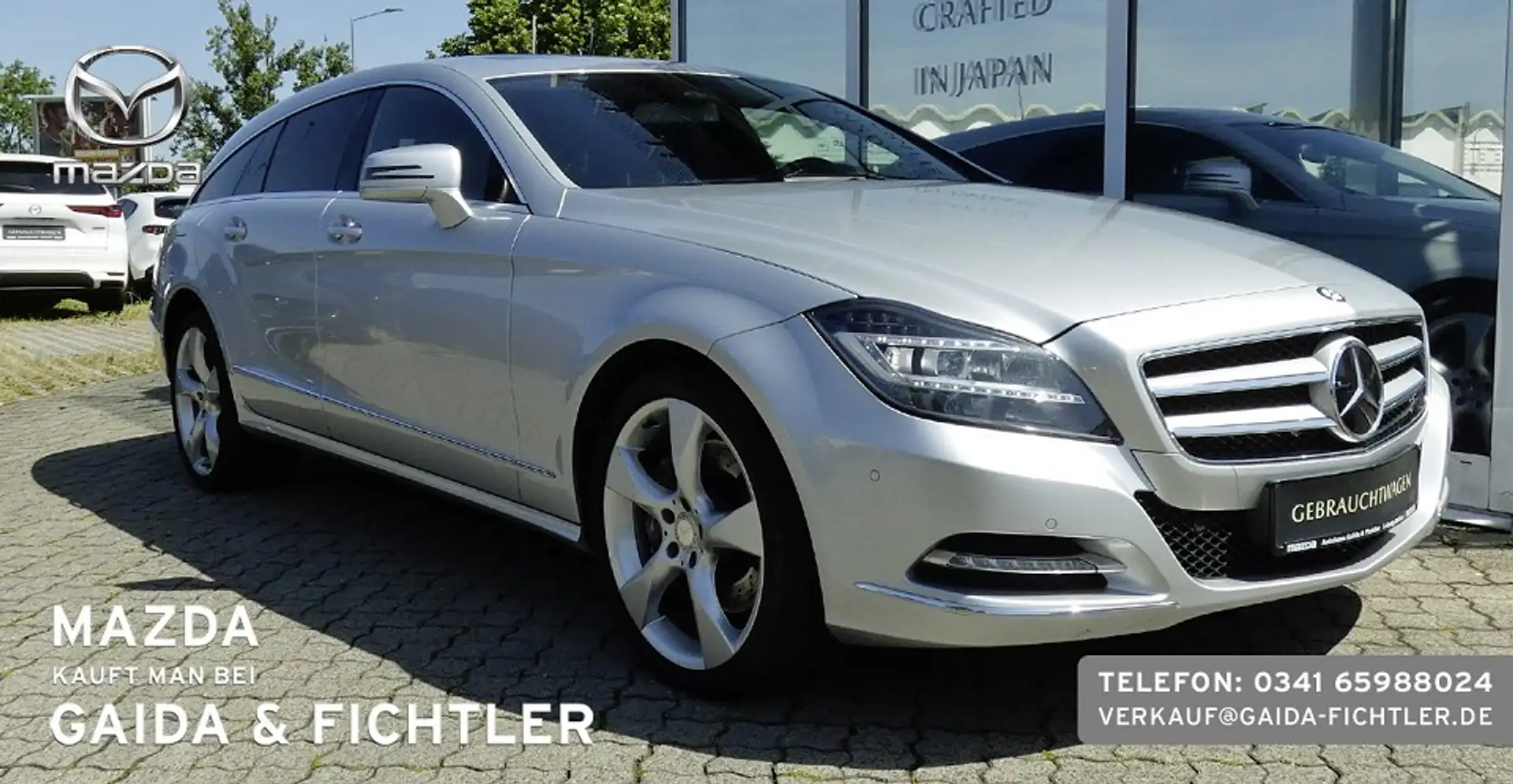 Mercedes-Benz CLS 350 CDI Shooting Brake Blue Efficiency Ezüst - 1