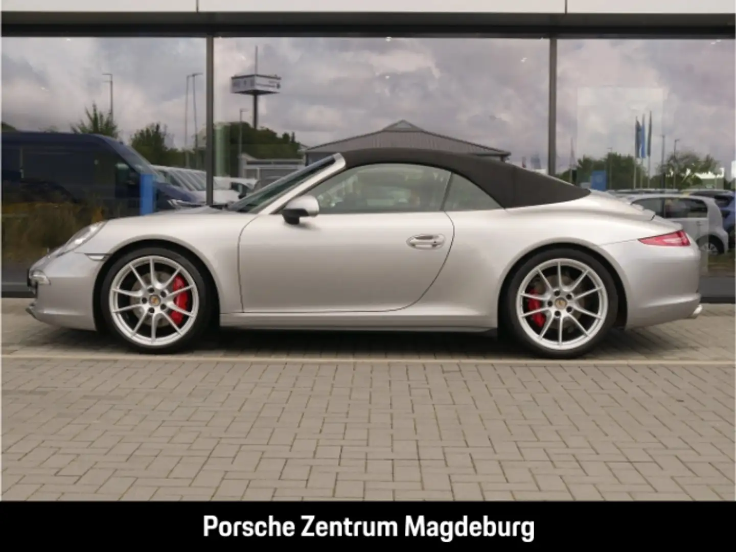 Porsche 991 -1 (911) Carrera 4S Cabriolet*BOSE*PDLS+*SHZ* Silber - 2
