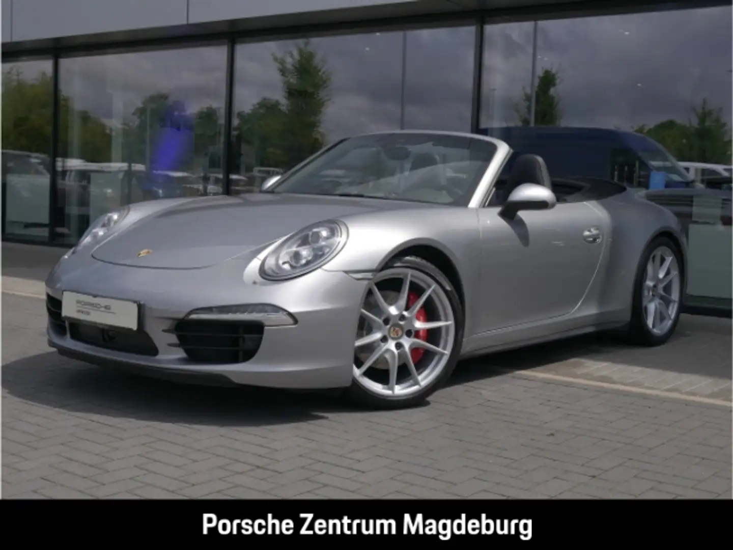 Porsche 991 -1 (911) Carrera 4S Cabriolet*BOSE*PDLS+*SHZ* Silber - 1