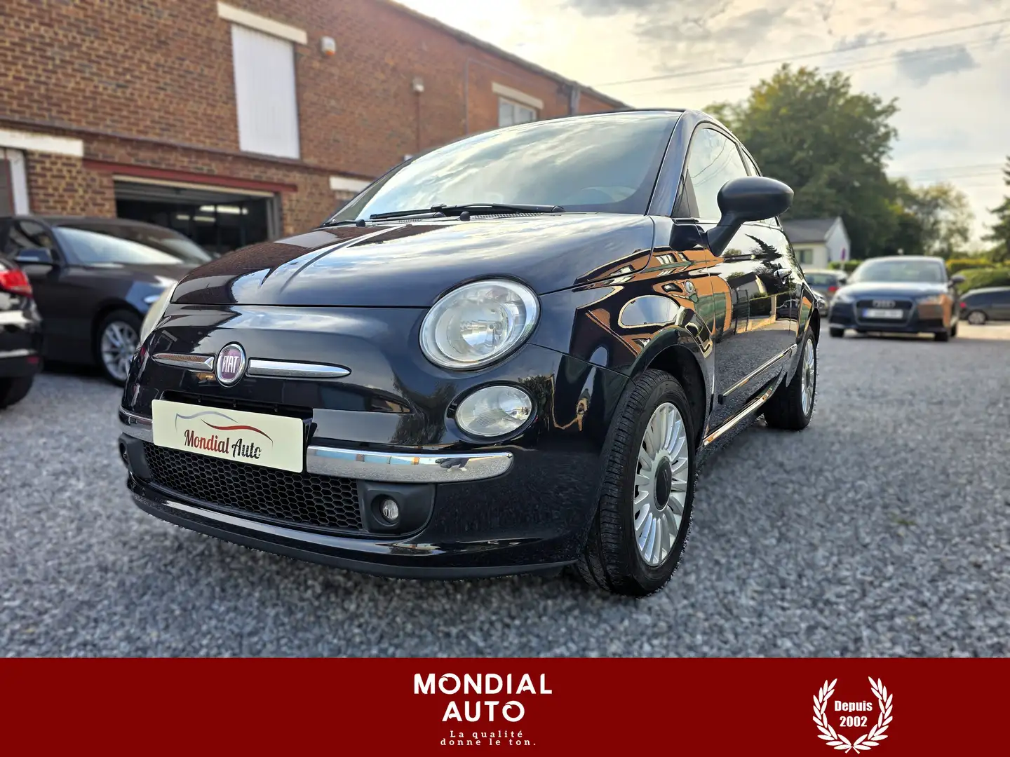 Fiat 500C 500C 1.2i Pop Bleu - 1