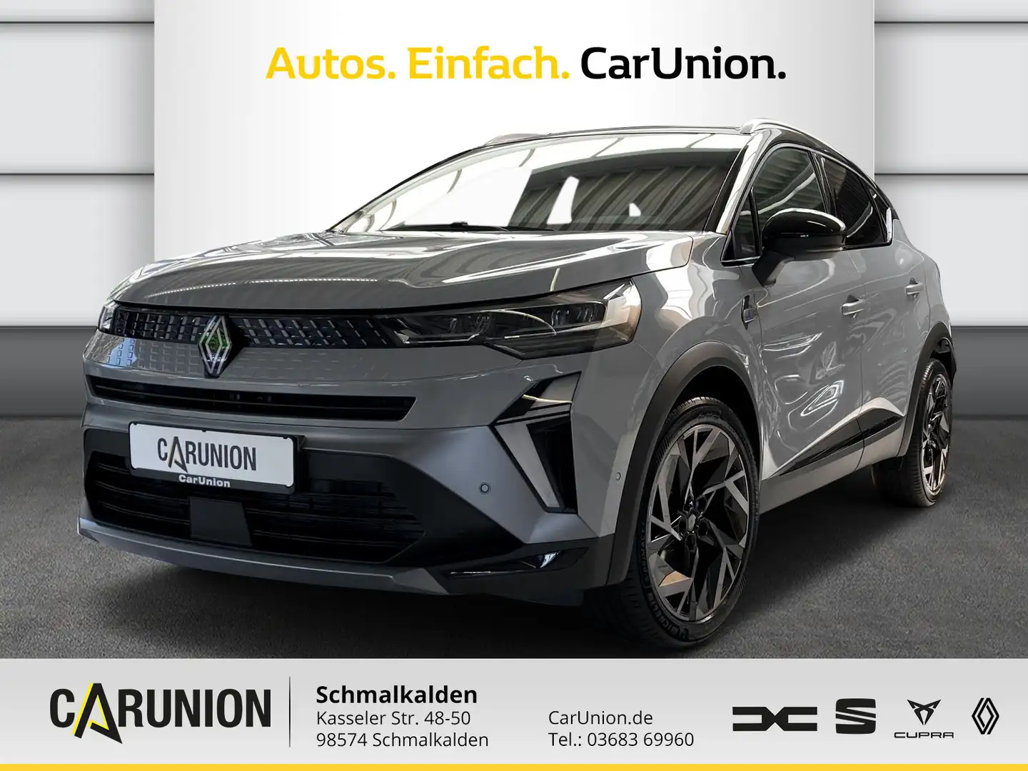 Renault Captur Esprit Alpine Mild Hybrid 160 EDC Gris - 1