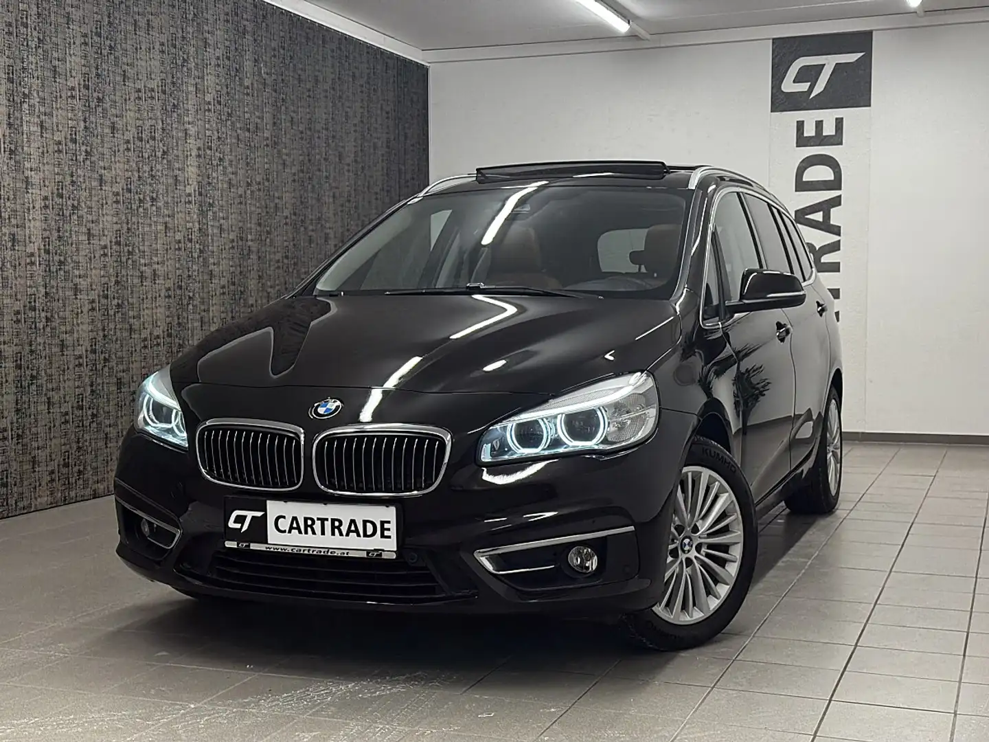 BMW 218 d Gran Tourer Luxury Line Aut. Braun - 1