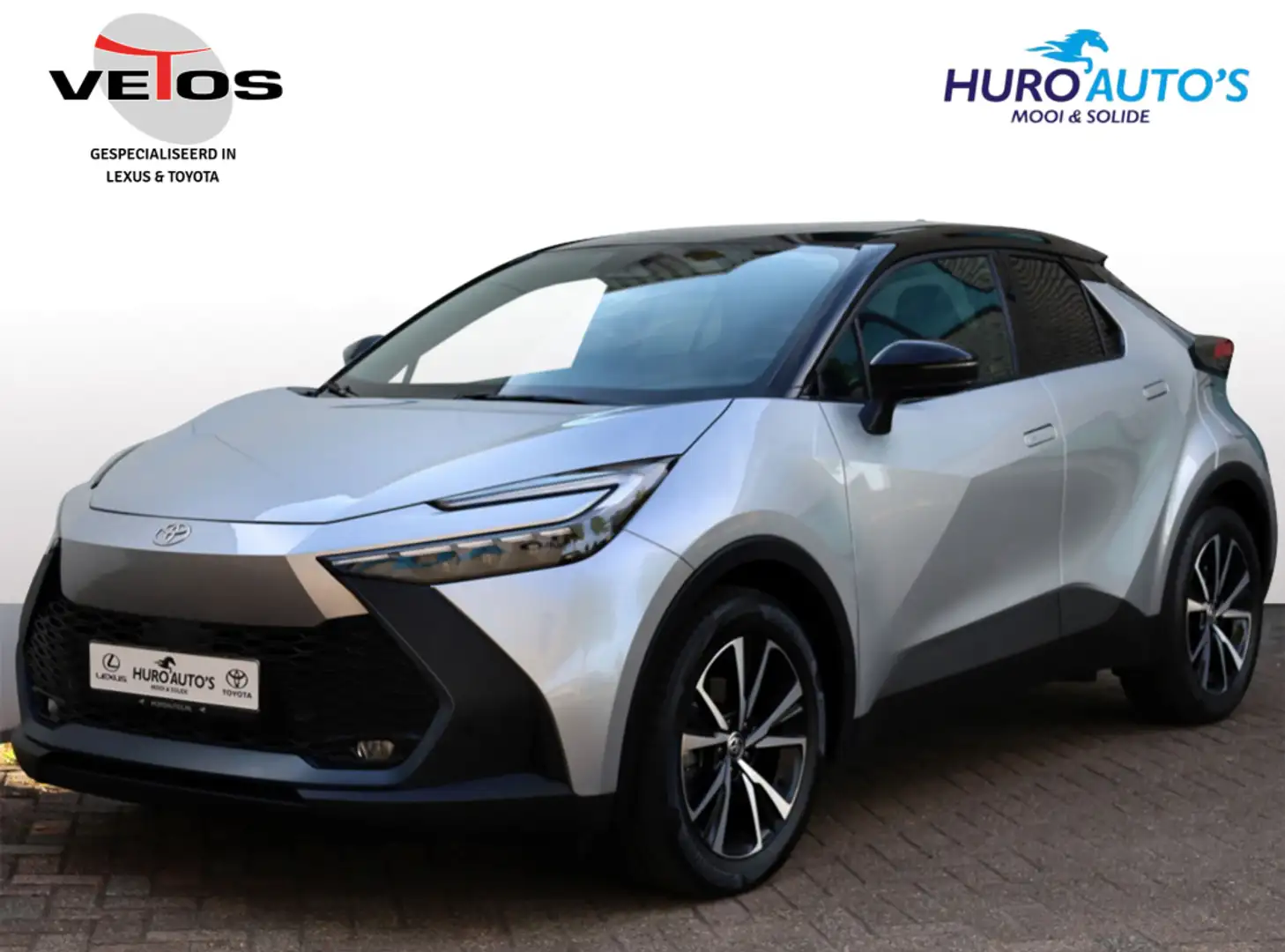 Toyota C-HR 2.0 Hybrid 200 Dynamic | Stoelverwarming | El. Ach Silber - 1