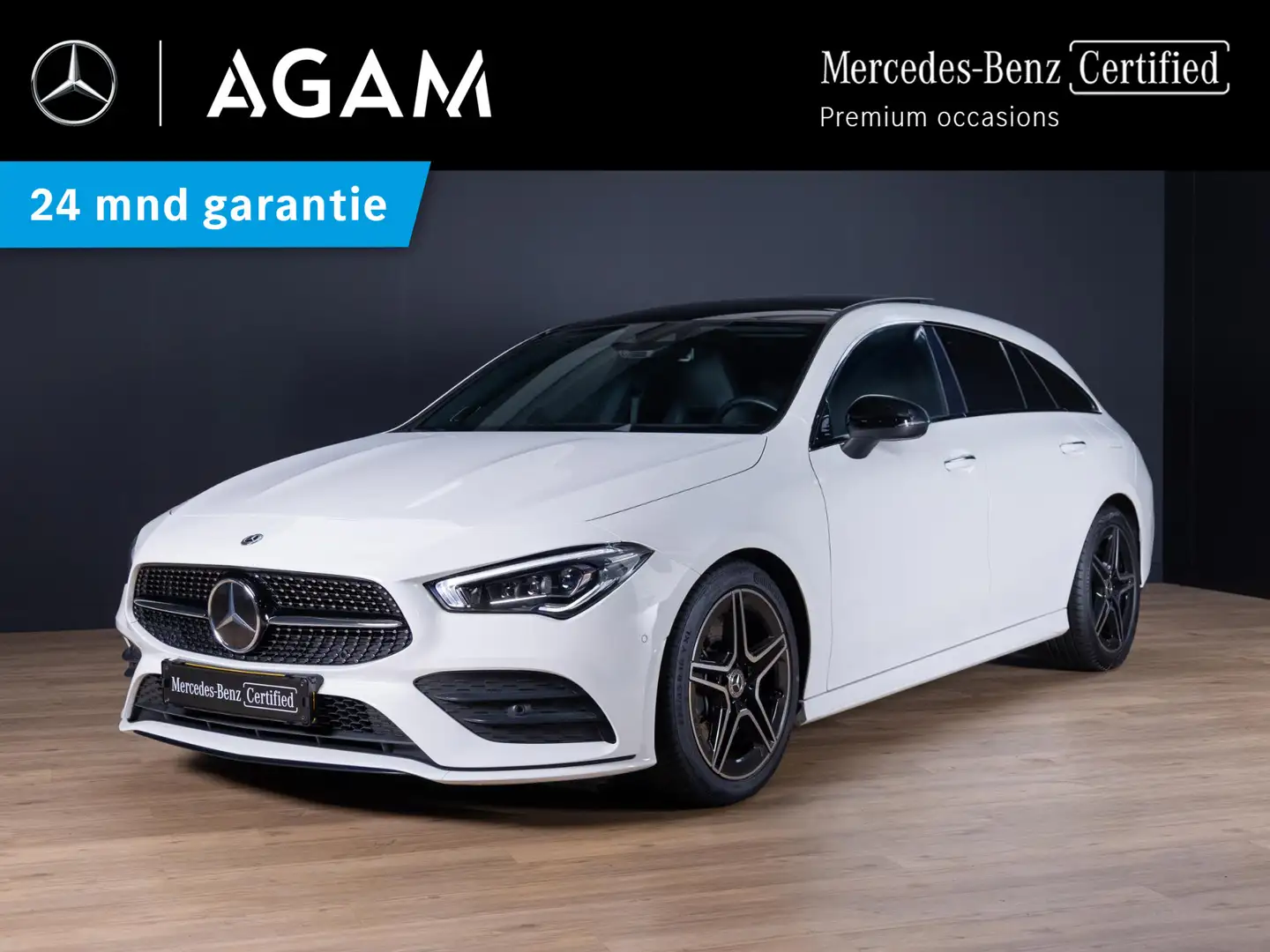 Mercedes-Benz CLA 250 Shooting Brake 4MATIC Premium Plus Panorama dak Blanc - 1