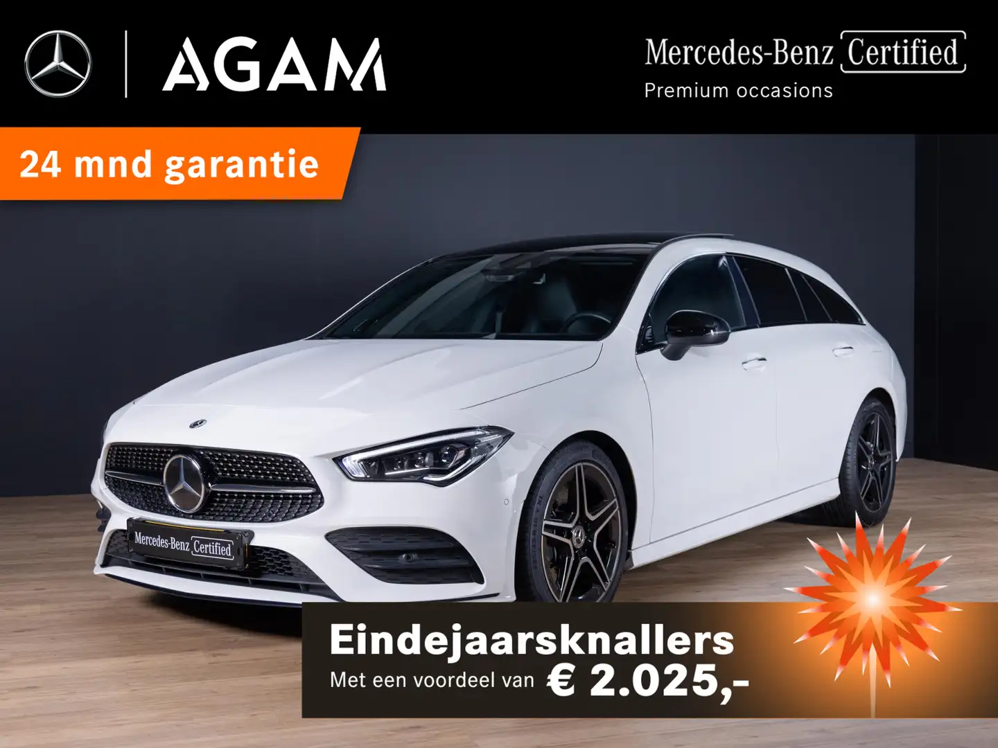Mercedes-Benz CLA 250 Shooting Brake 4MATIC Premium Plus Panorama dak Bianco - 1