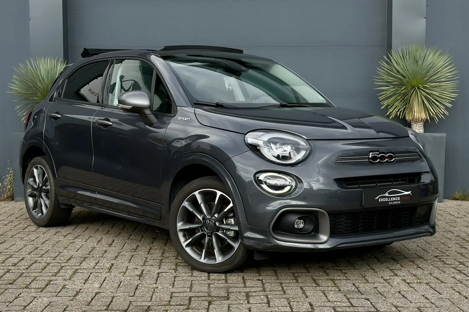 Fiat 500X 1.5 Hybrid Sport Cabrio Automaat Grau - 1