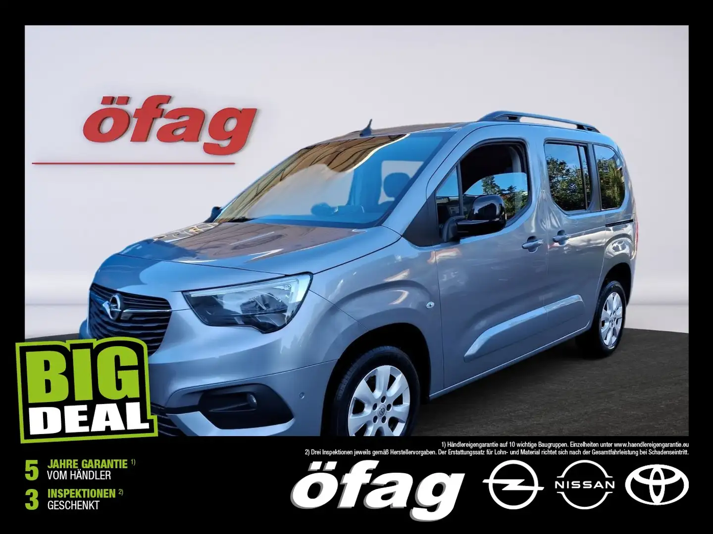 Opel Combo Life 1.5 D Ultimate Grau - 1