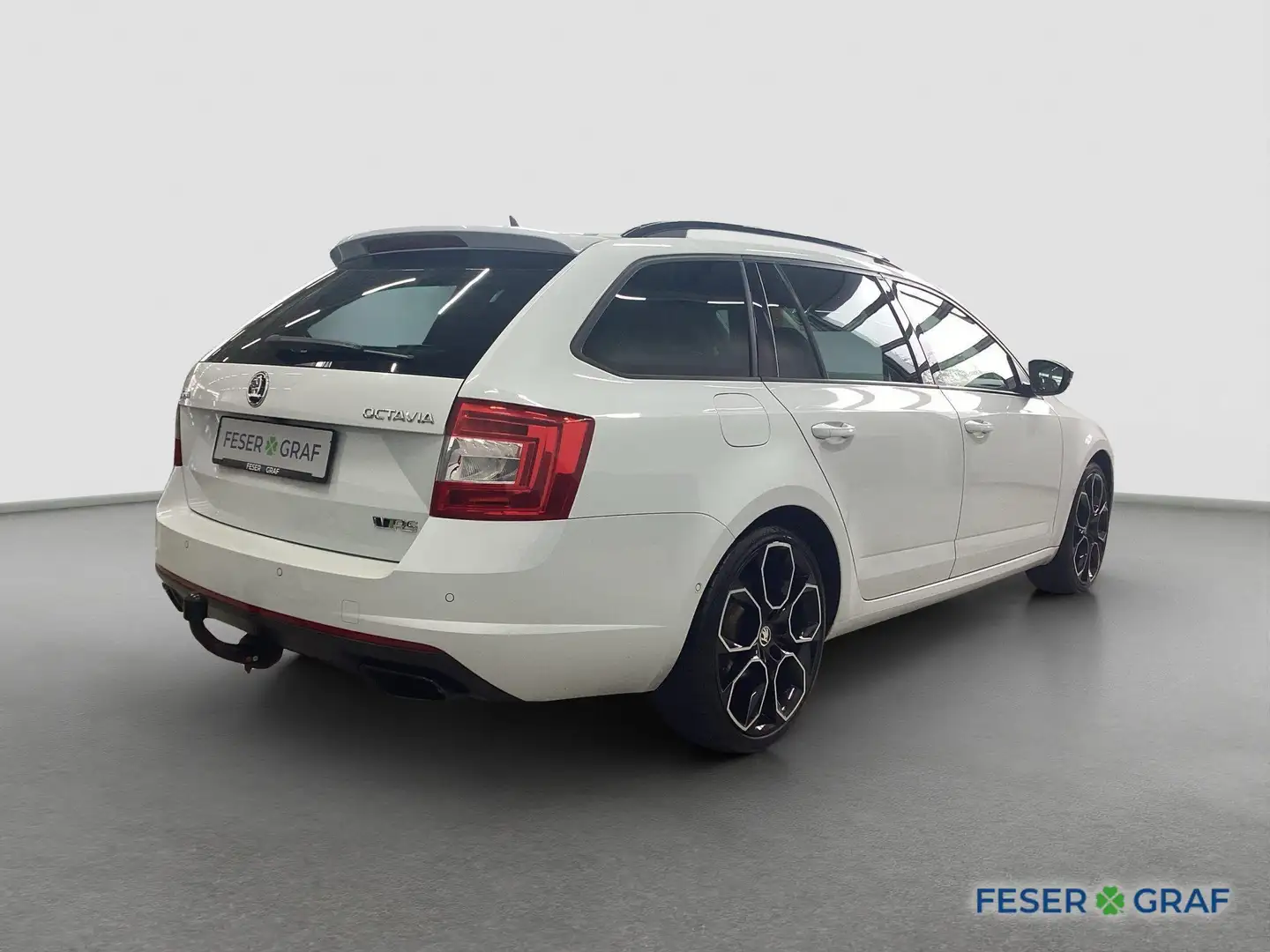 Skoda Octavia Combi RS 2.0 TSI DSG AHK Stdhz. Canton ACC RFK Blanco - 2