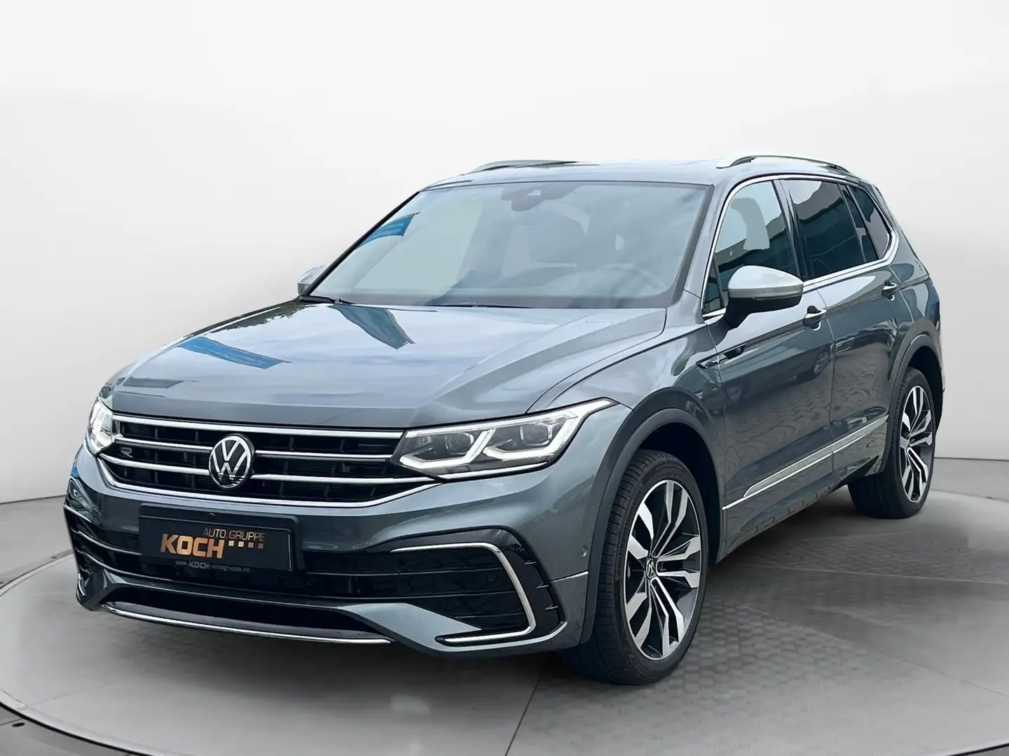 Volkswagen Tiguan Allspace 2.0TDI R-Line DSG 7-Sitzer Leder Grün - 2