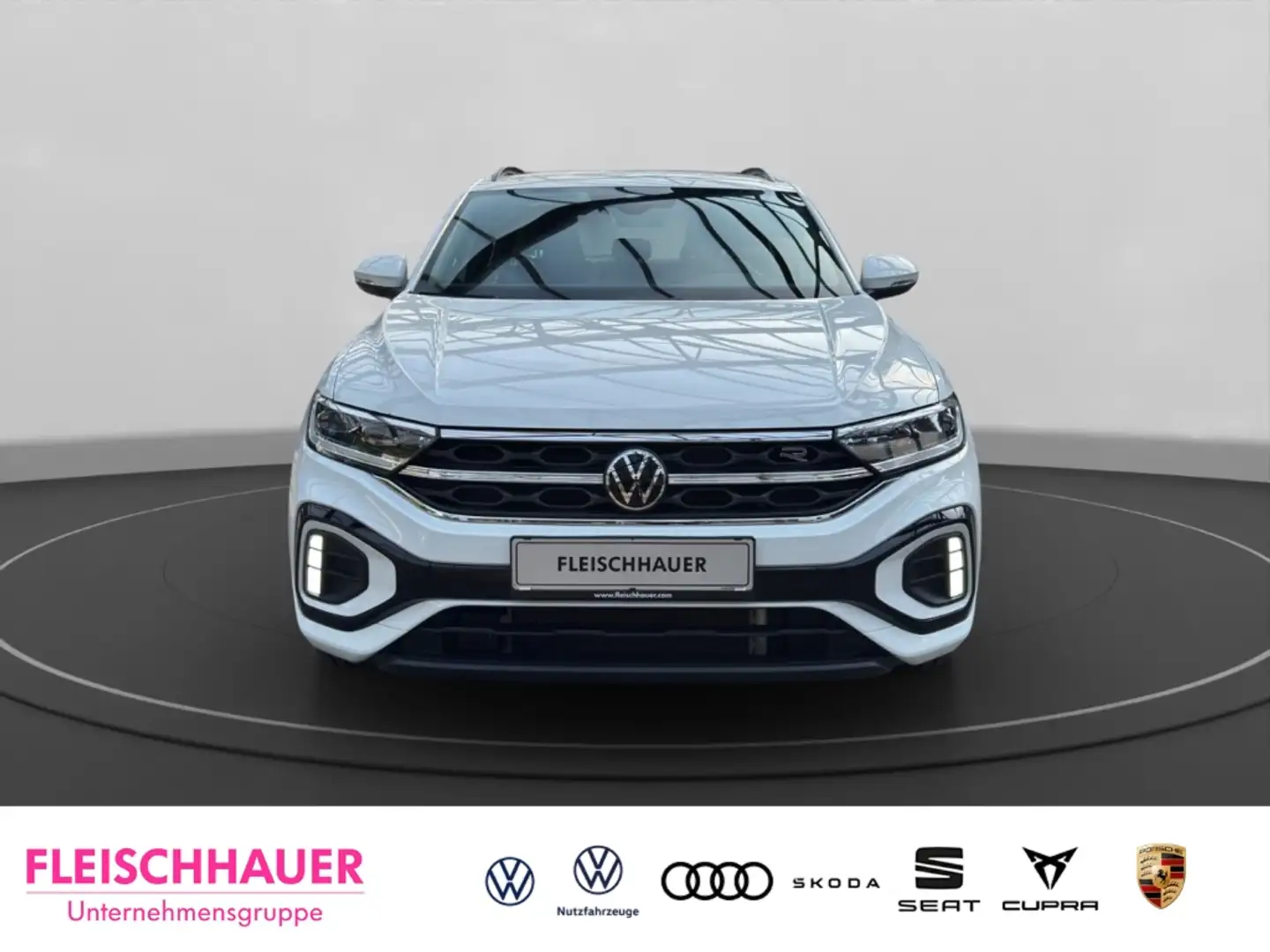 Volkswagen T-Roc R-Line 2.0 TDI Navi Digitales Cockpit Side Assist Weiß - 2