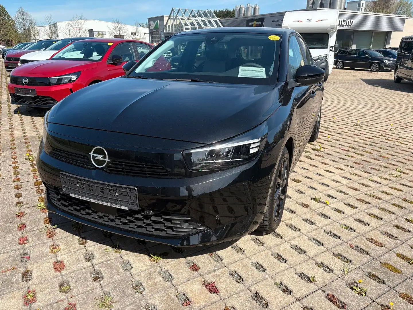 Opel Corsa F Elegance Schwarz - 1