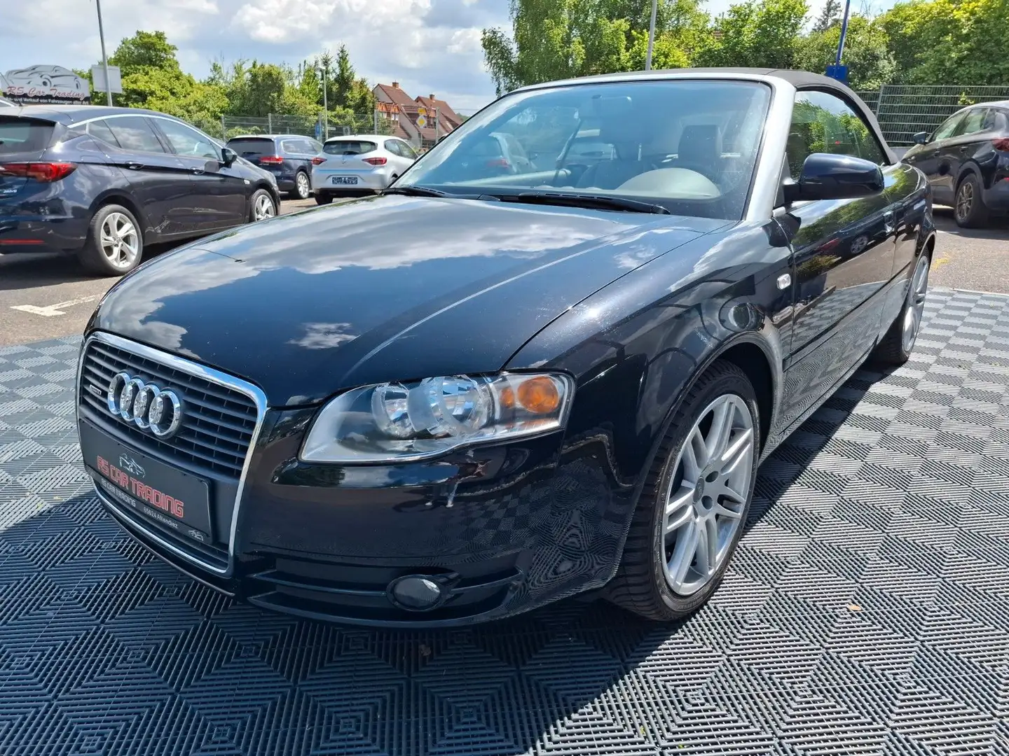 Audi A4 Cabriolet 3.2 FSI*Quattro*Leder*Tüv-Service* Noir - 1