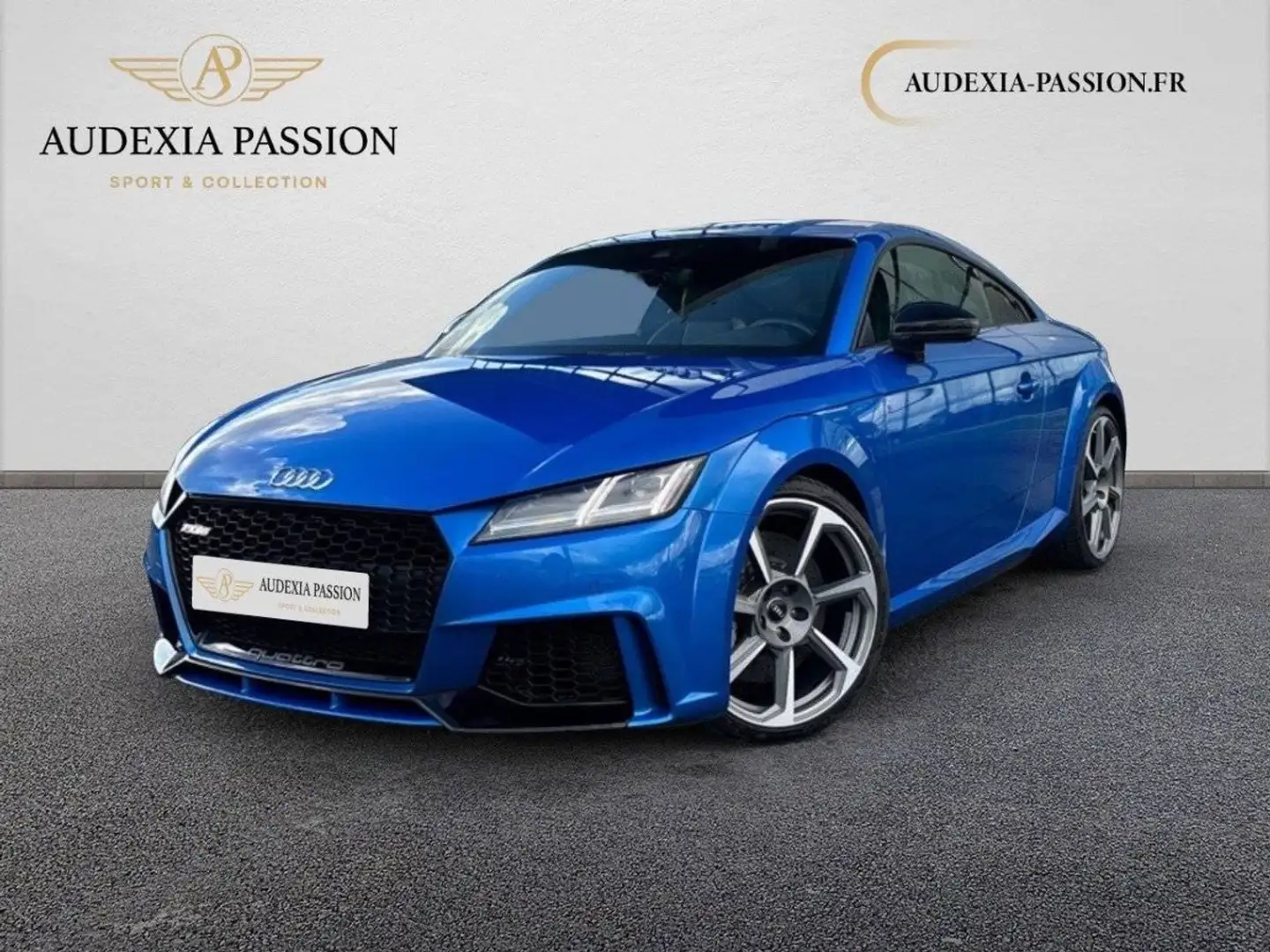 Audi TT RS COUPE Coupé 2.5 TFSI 400 S tronic 7 Quattro Bleu - 1