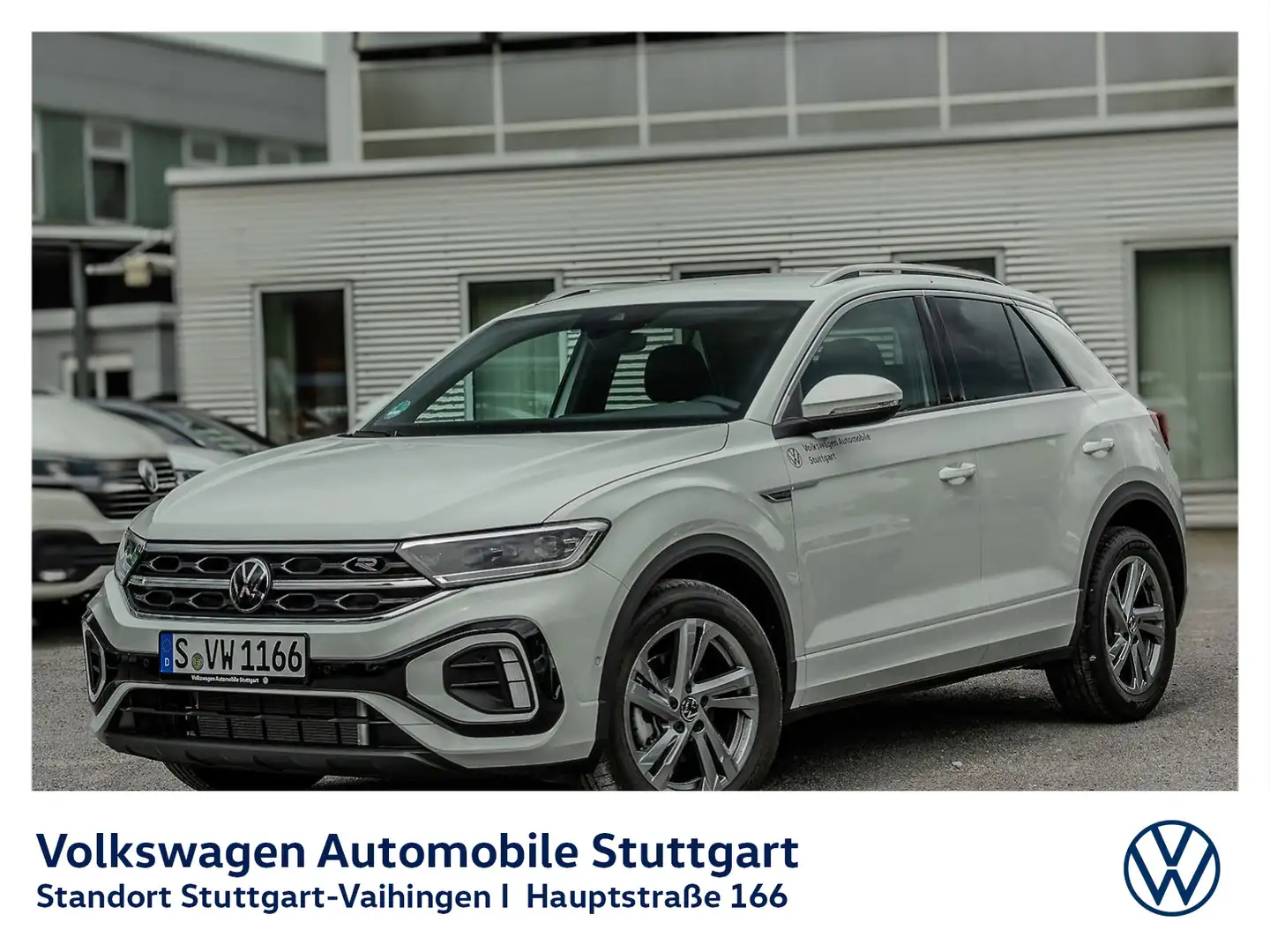 Volkswagen T-Roc R-Line 1.5 l TSI OPF 110 kW DSG LED Klima Weiß - 1