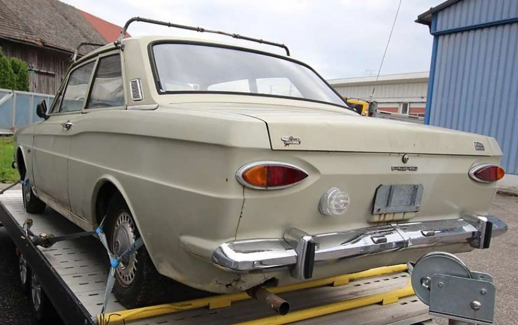 Ford Taunus 12M Limousine Grigio - 2