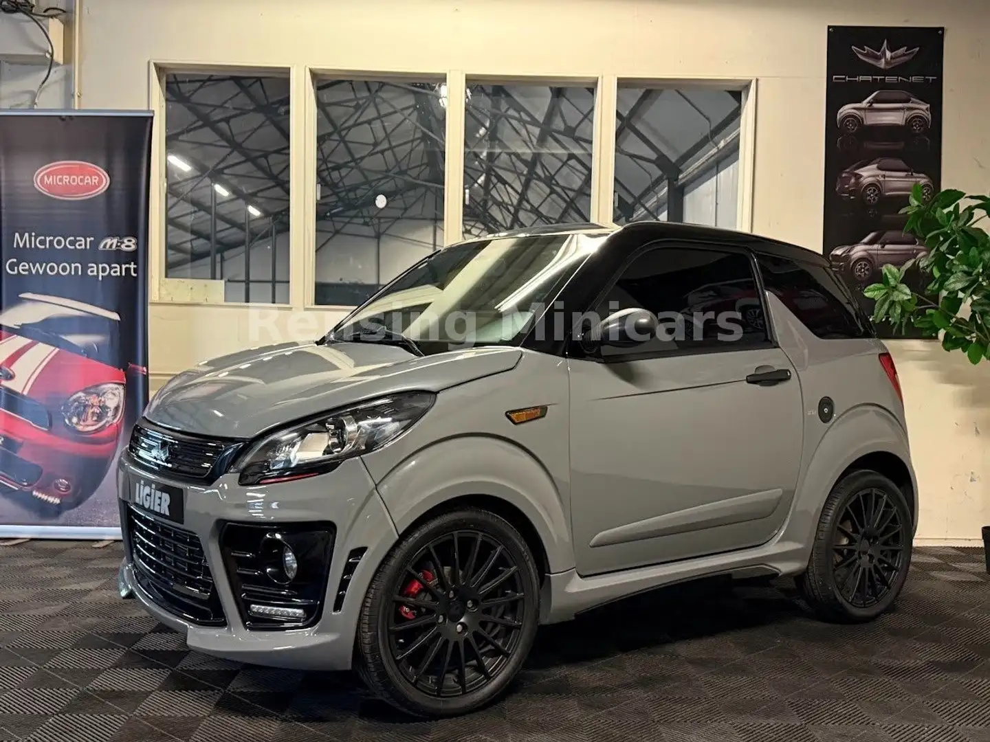 Ligier JS 50 JS50 NARDO GREY ULTIMATE Mopedauto Microcar 45KM - 1