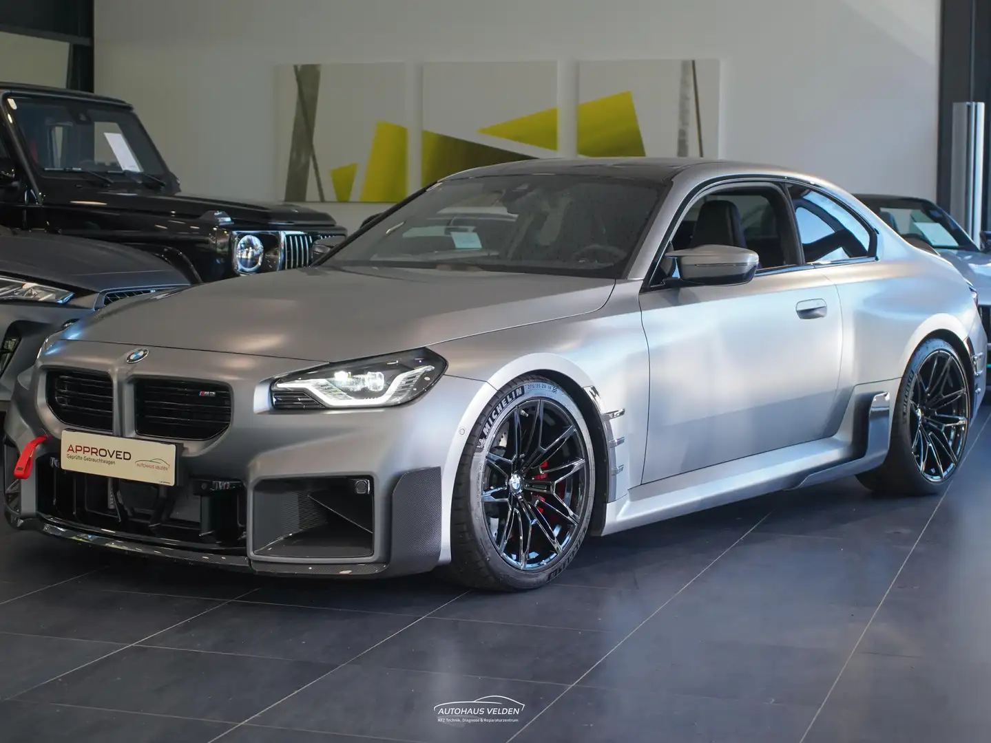 BMW M2 M2 Coupé M Performance M Race Track Paket Grau - 2