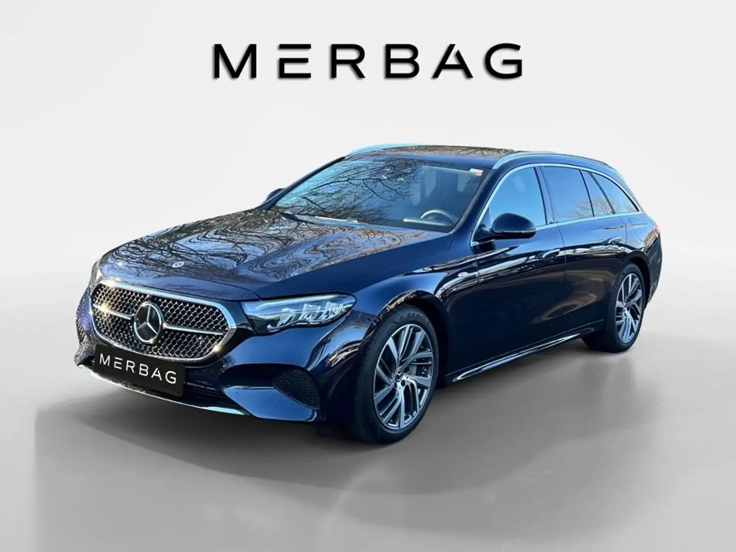 Mercedes-Benz E 300 e T-Modell Hybrid Avantgarde AHK Burmester Fahrass Bleu - 1
