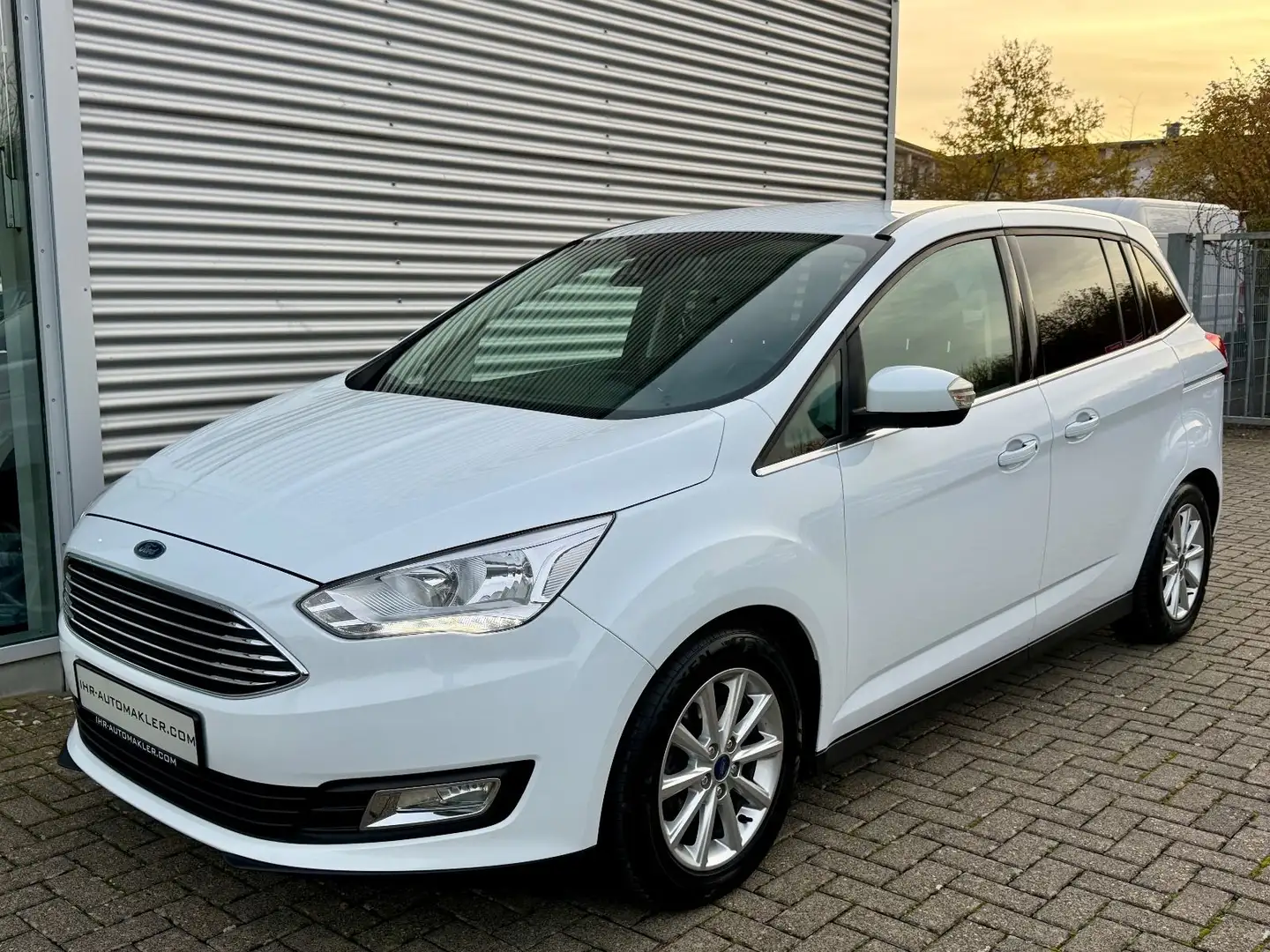 Ford Grand C-Max Titanium Kamera Keyless Navi Kette Blanc - 1