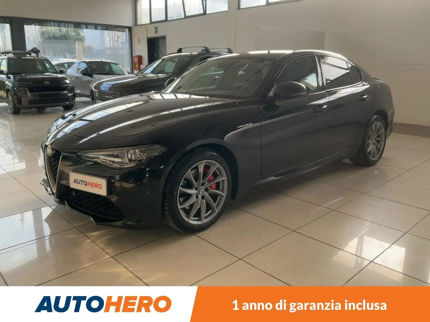 Alfa Romeo Giulia 2.2 JTDM Veloce 210 CV AT8 AWD Nero - 1