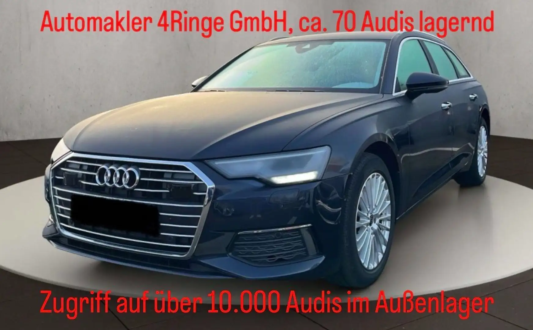Audi A6 40 TDI quattro ACC, SPURHALTEASSISTENT Blau - 1