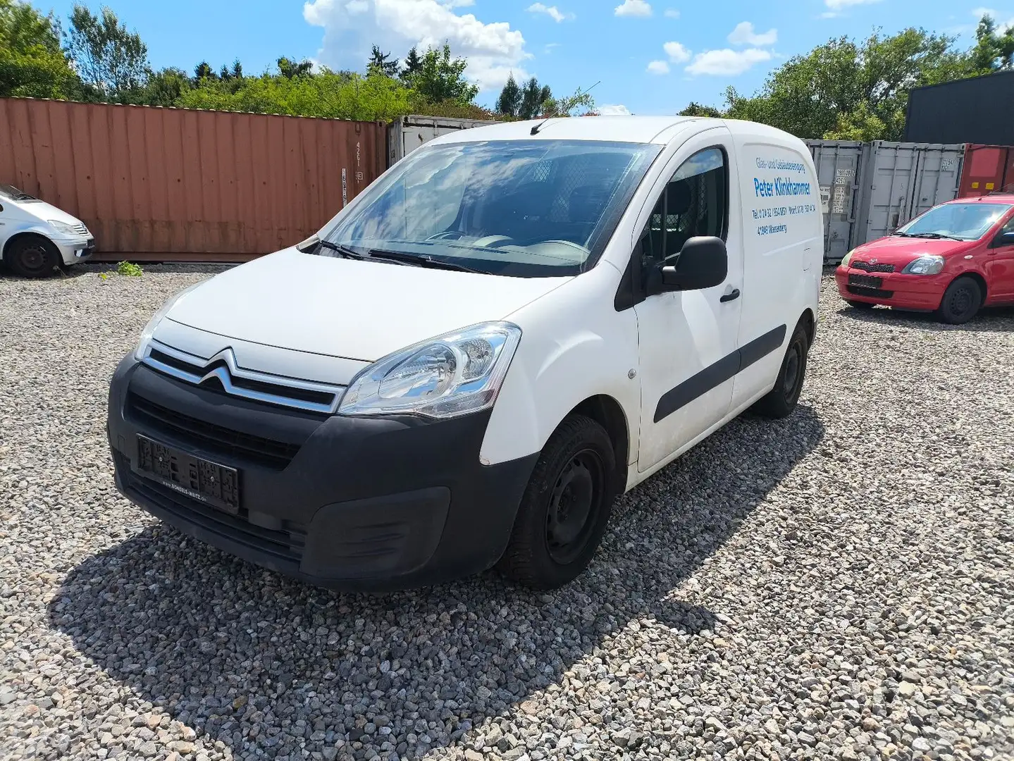 Citroen Berlingo Kasten Niveau B L1,kein TÜV,1 HAND Bianco - 1