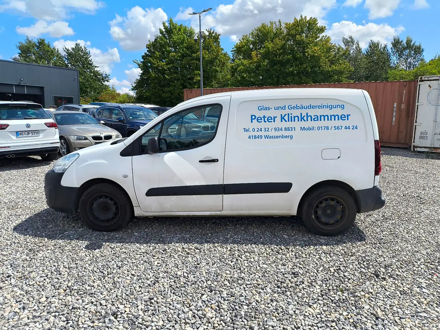 Citroen Berlingo Kasten Niveau B L1,kein TÜV,1 HAND Bianco - 2