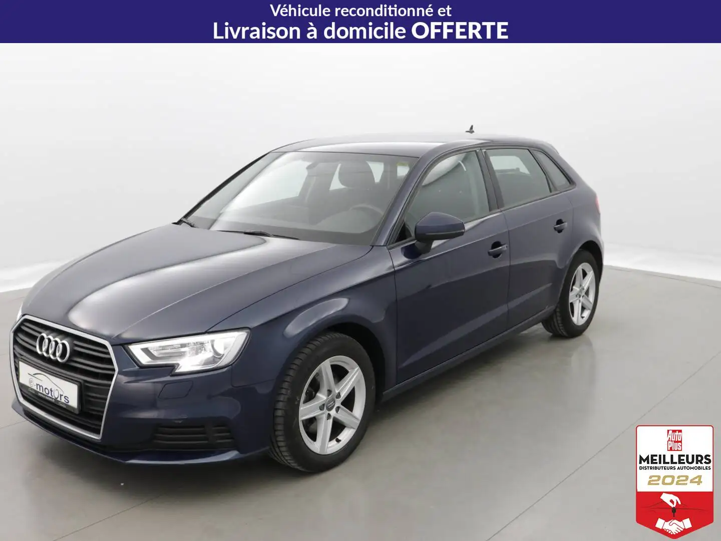 Audi A3 30 TFSI 116 S tronic 7 +GPS +PDC AR Bleu - 1