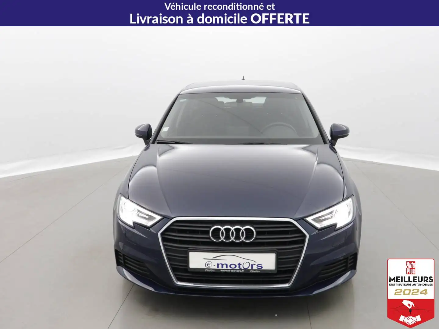 Audi A3 30 TFSI 116 S tronic 7 +GPS +PDC AR Bleu - 2