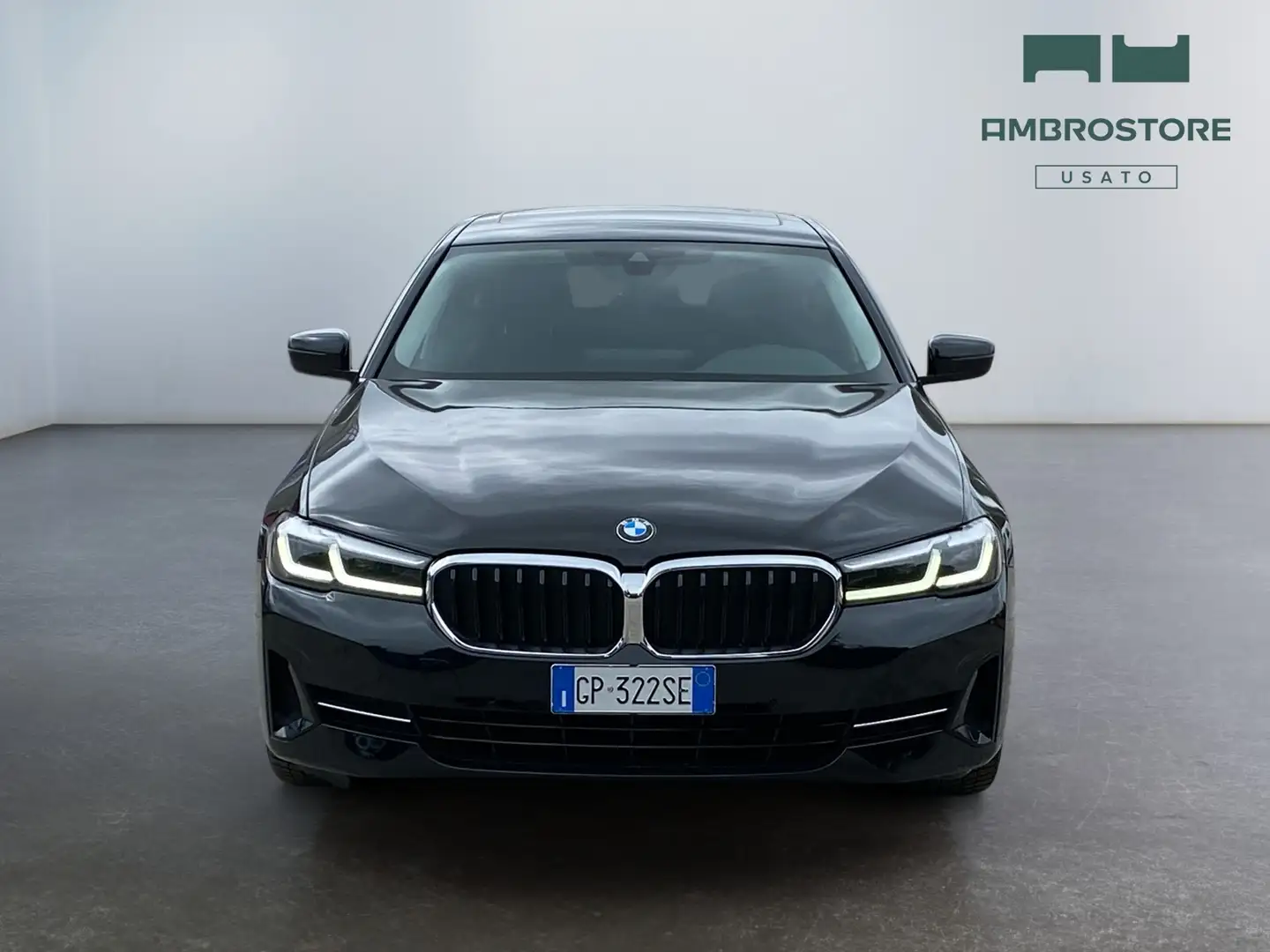 BMW 520 - 520d Touring mhev 48V Luxury auto Nero - 2