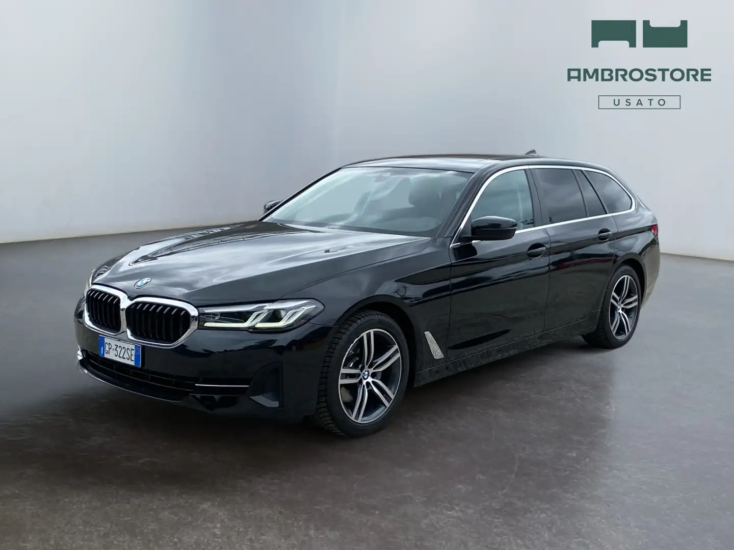 BMW 520 - 520d Touring mhev 48V Luxury auto Nero - 1