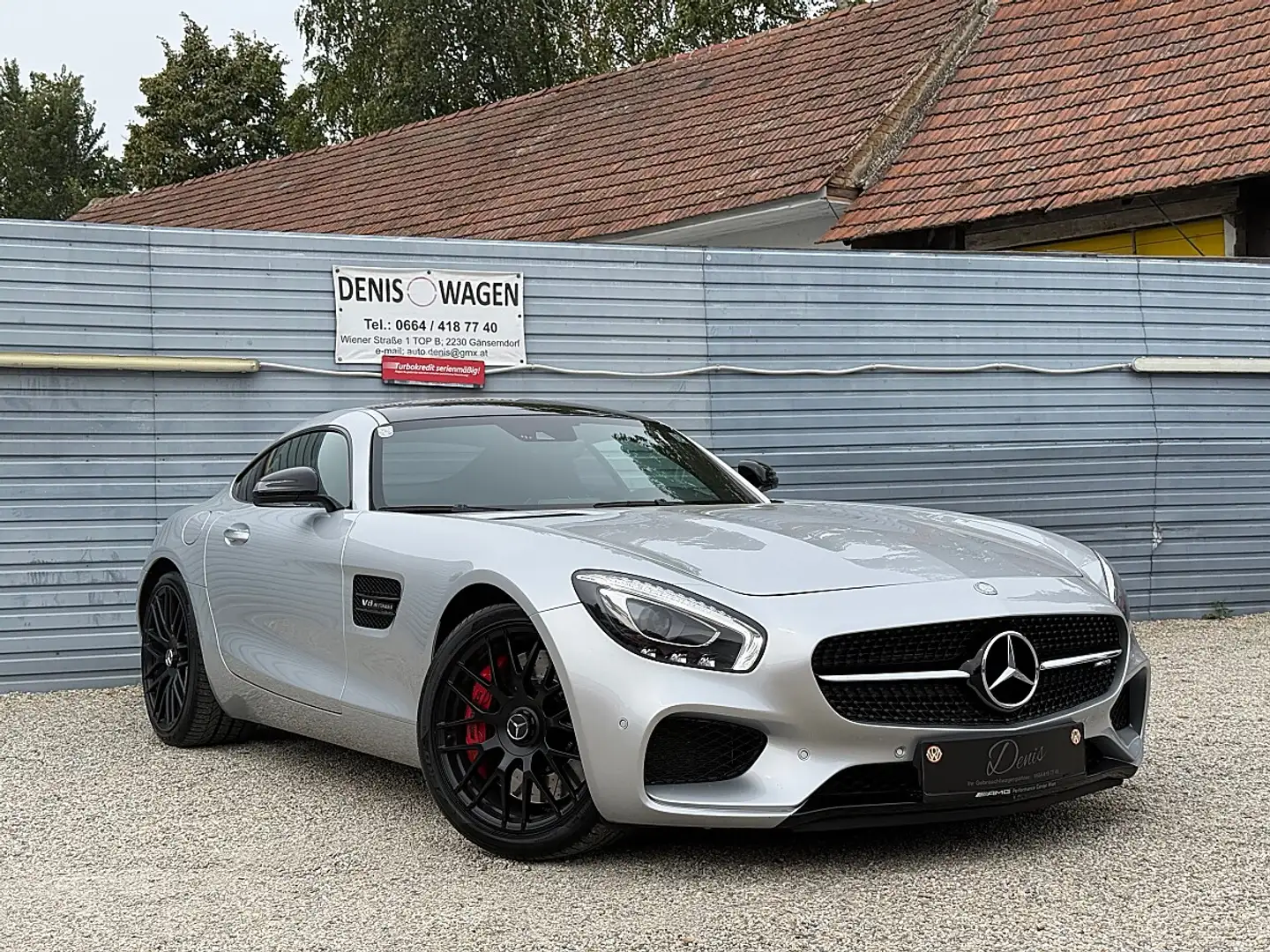 Mercedes-Benz AMG GT S Coupe Silber - 2