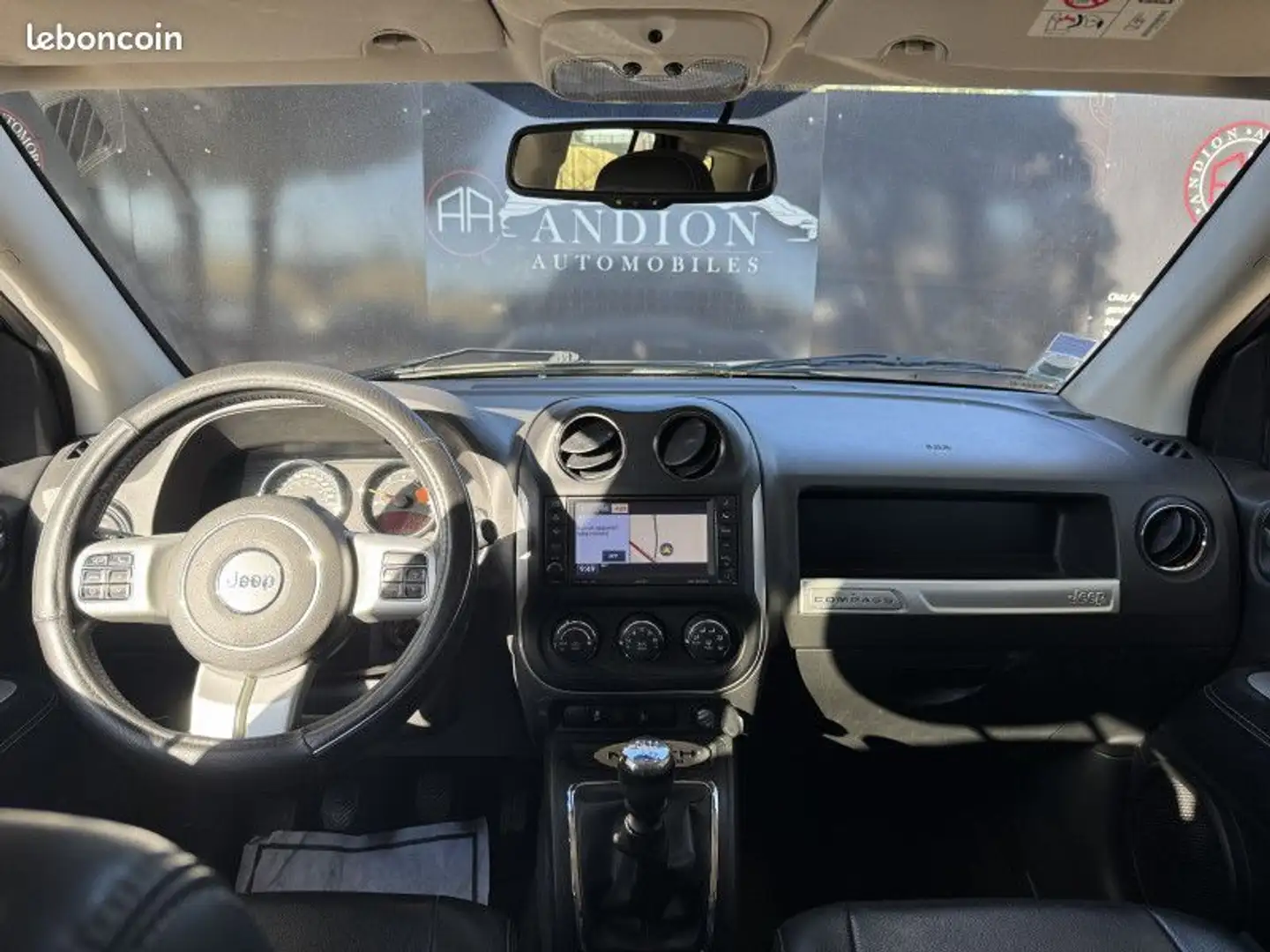 Jeep Compass 2.2 CRD 136 FAP NORTH EDITION 4X4 Noir - 2