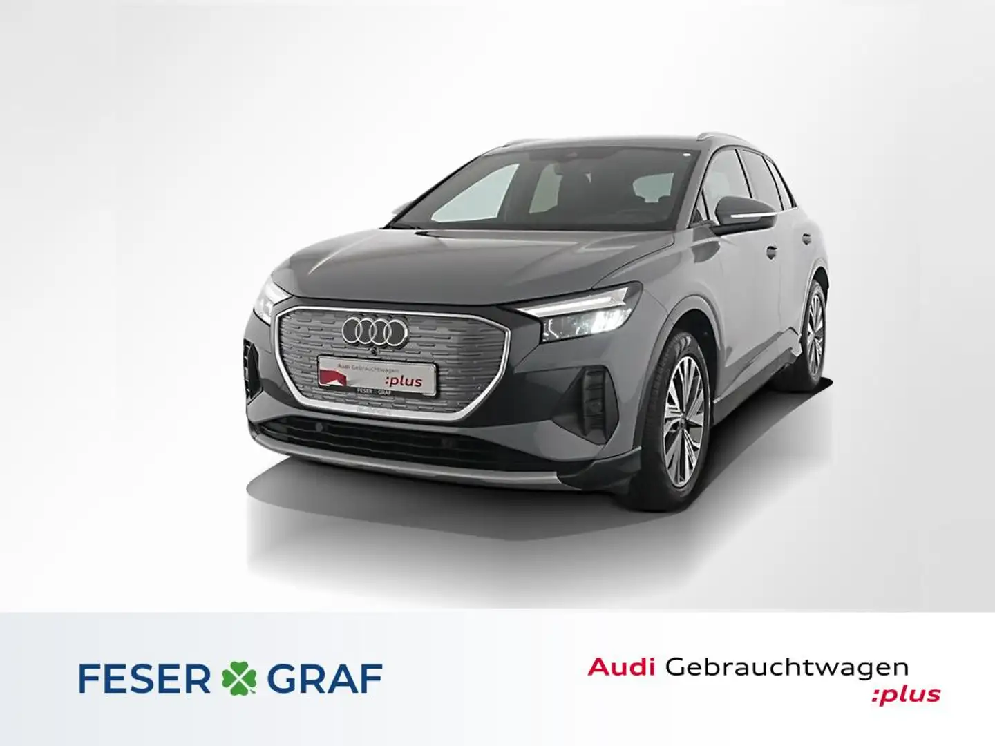 Audi Q4 e-tron 40 e-tron AHK / Sportsitze / Alu19 / PDC Plus Grijs - 1