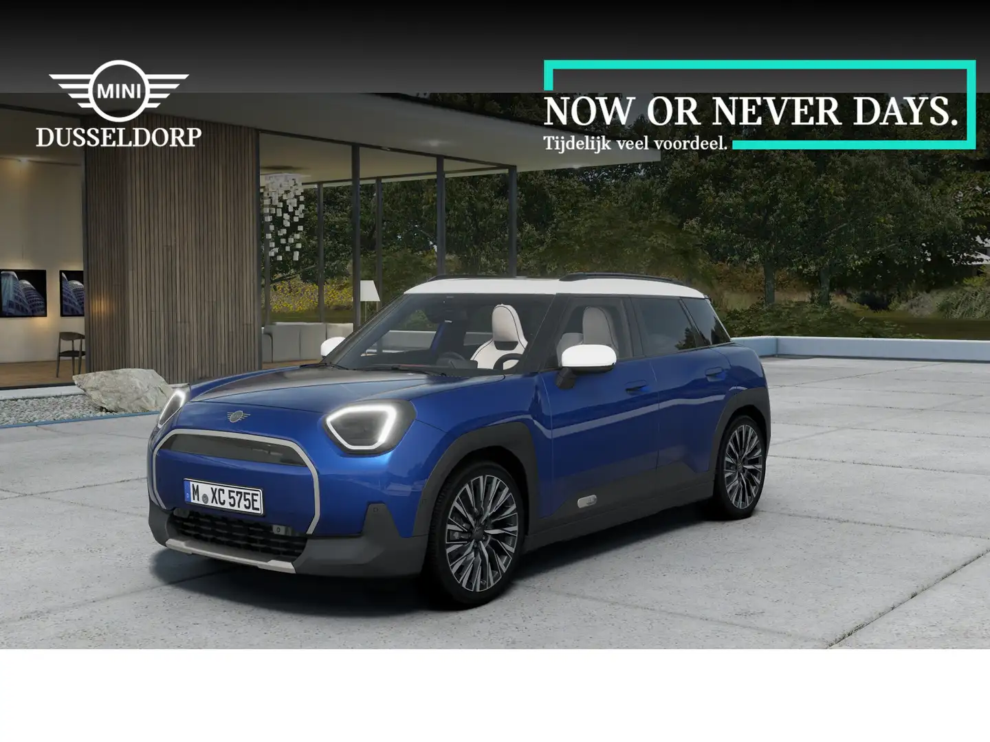 MINI Aceman E Favoured Pakket M PRIVATE LEASE EUR 409,- (18 mn Blau - 1