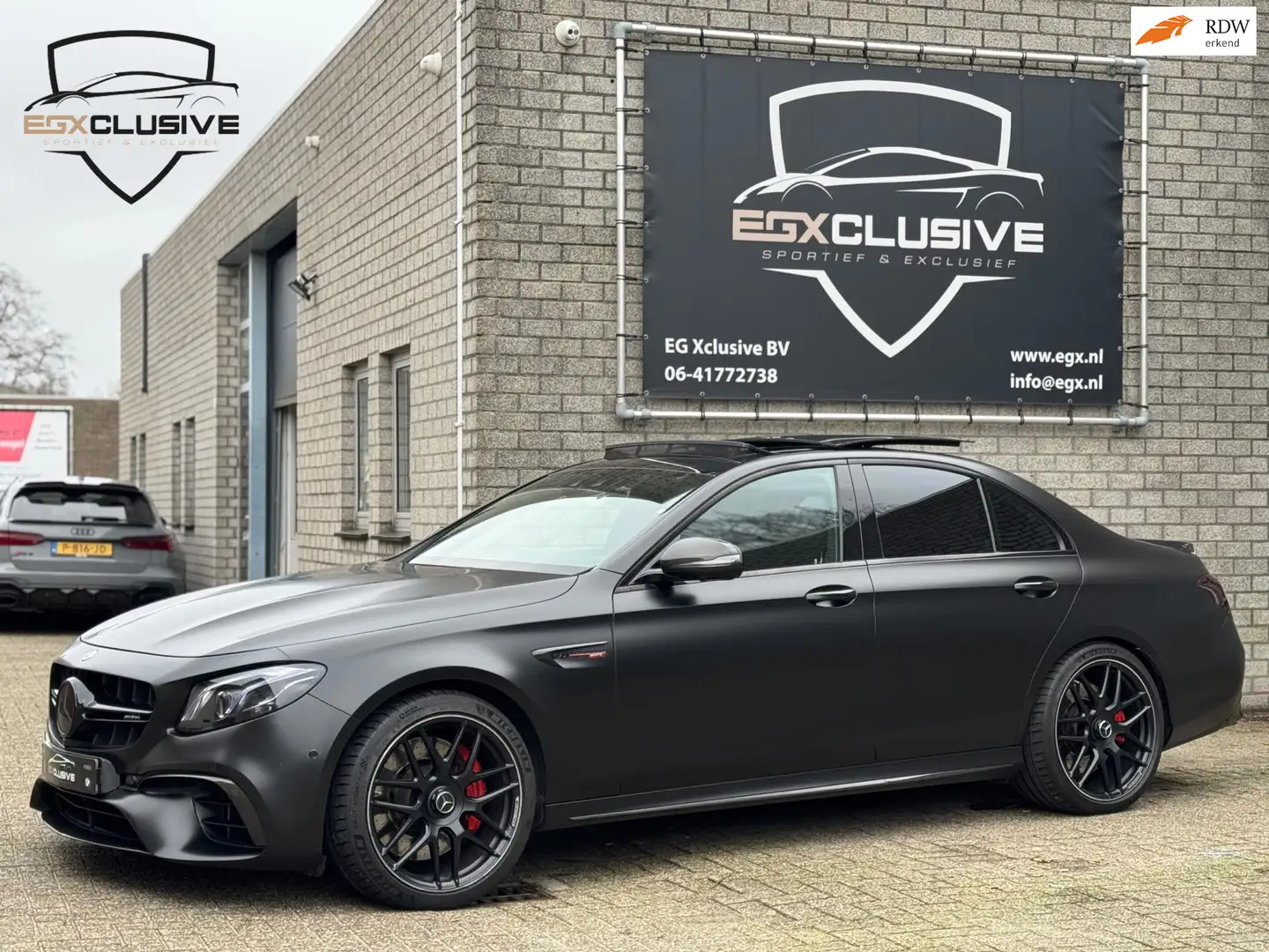 Mercedes-Benz E 63 AMG S 4MATIC Premium Plus E63s Pano/Sterren/Burmester3 Negru - 1