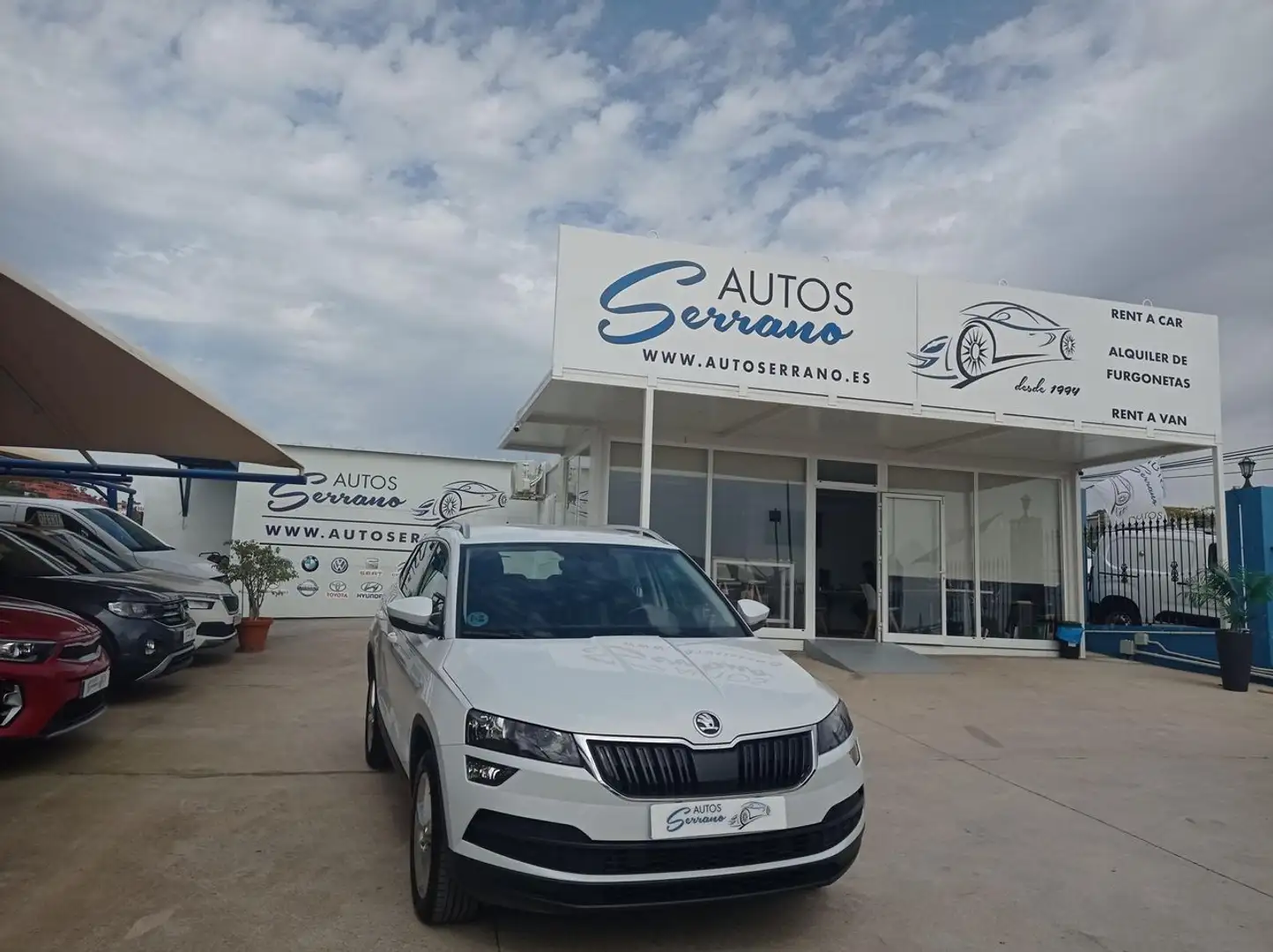 Skoda Karoq 1.5 TSI Ambition ACT Blanc - 1