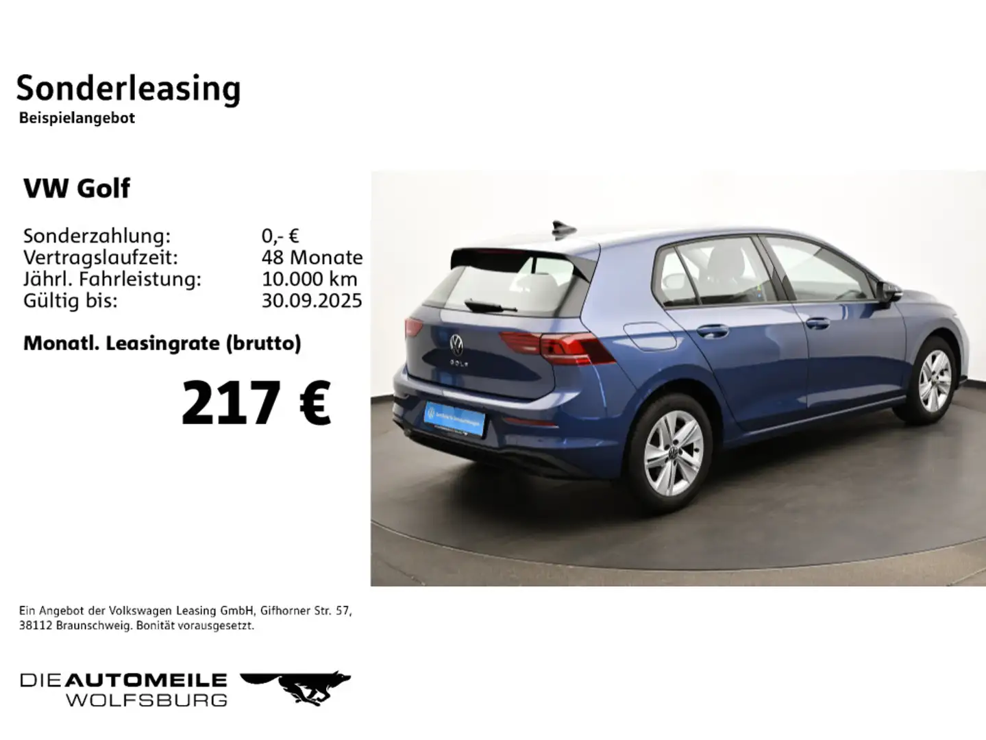 Volkswagen Golf 8 VIII 1.5 TSI Life LED/ACC Blauw - 2