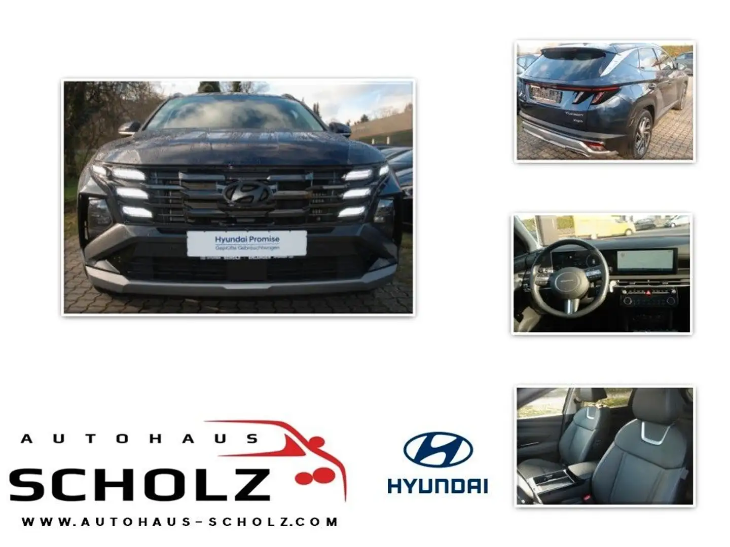 Hyundai TUCSON 1.6 T DCT Plug-in Prime 4WD  Pano Blauw - 1